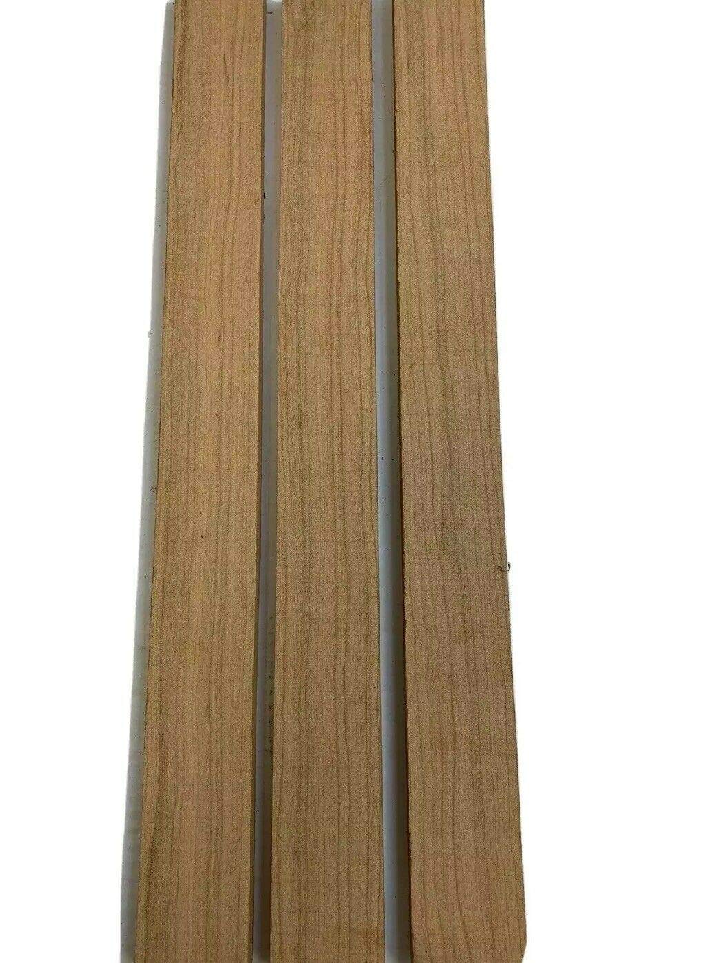3 Pack Cherry Wood Thin Stock Lumber Boards - 1/2