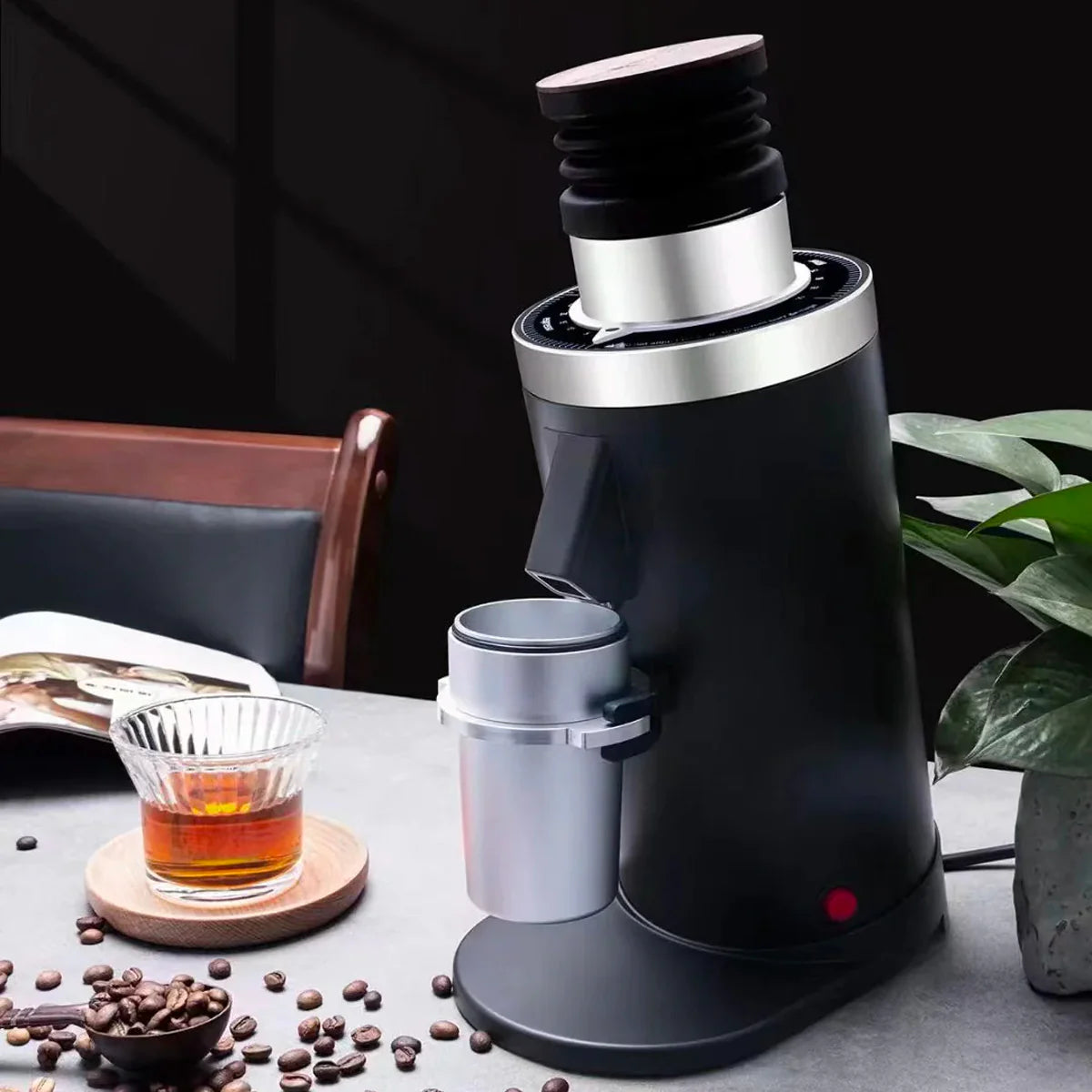 DF64 Gen 2 Electric Coffee Grinder with Titanium Burrs - Professional Espresso & Pour Over Grinder for Home Baristas - Perfect for French Press, Cold Brew & Drip Coffee Makers