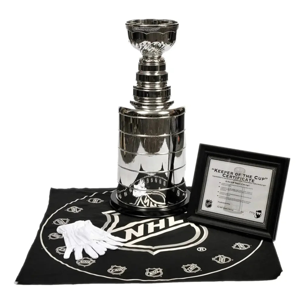 Jonathan Quick Autographed Stanley Cup Trophy #D/3 - LA Kings Signed Hockey Memorabilia with IGM COA - Perfect for Sports Collectors, Kings Fans & Hockey Enthusiasts
