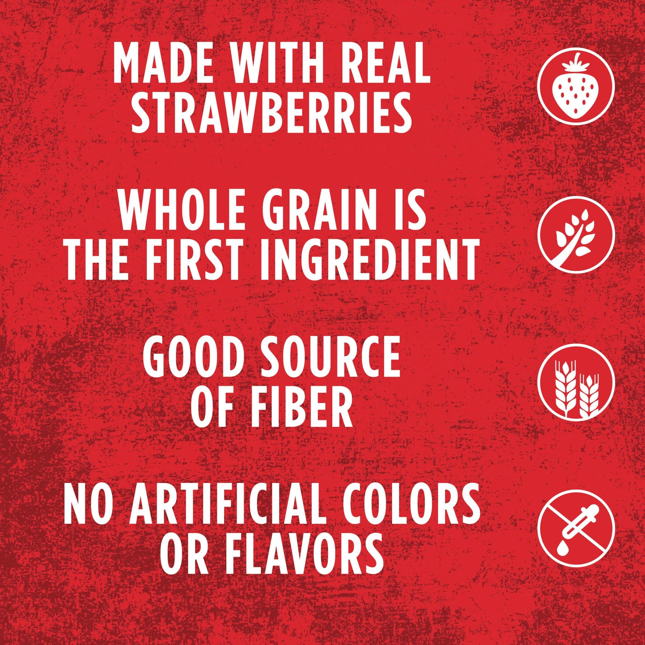 Kellogg's Special K Breakfast Cereal Cups with Real Strawberries & Red Berries - 30oz Case (12 Cups) | 11 Vitamins & Minerals | Perfect for Quick Breakfast, Office Snacks & Healthy On-the-Go Meals