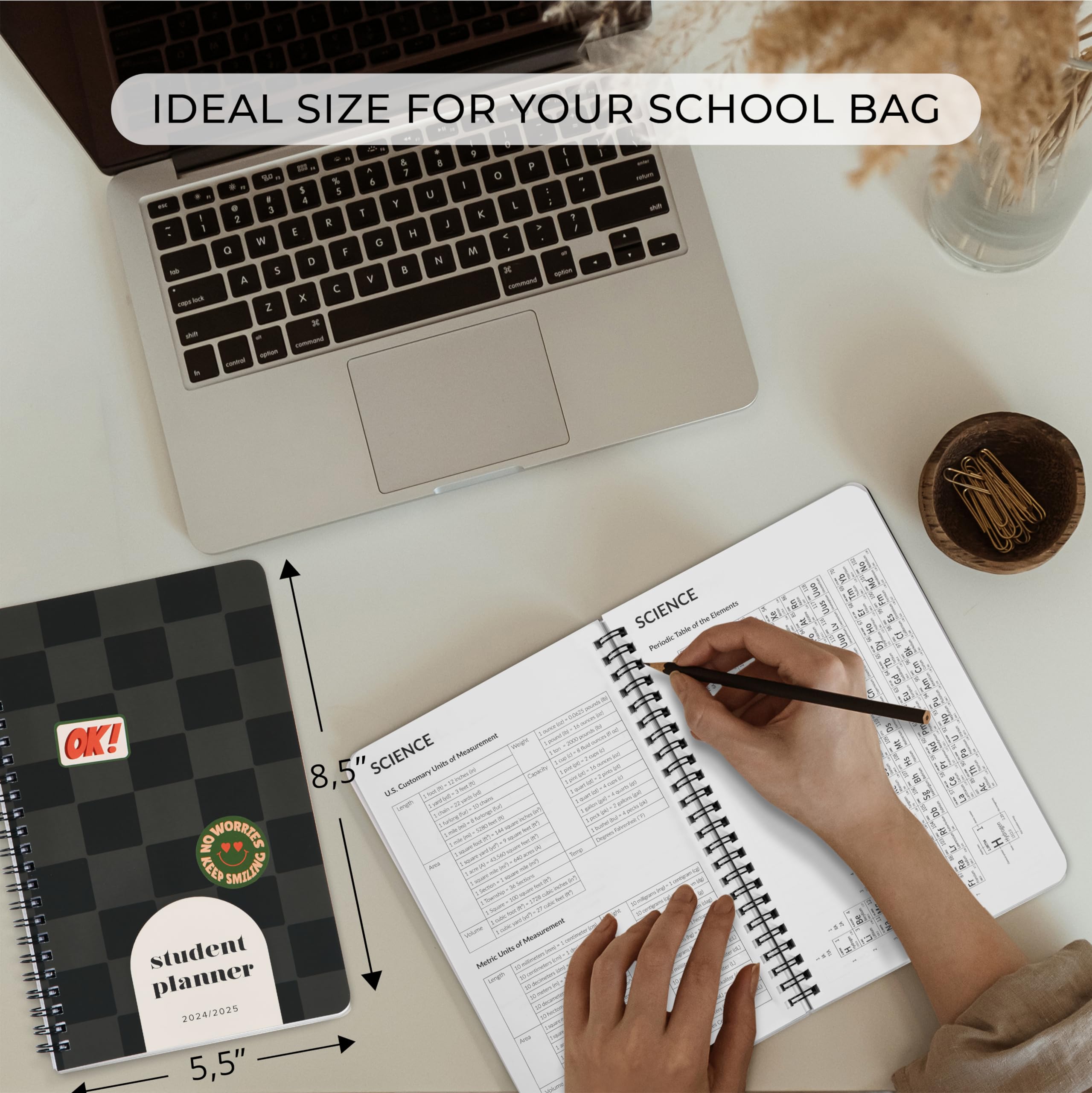2024-2025 Academic Planner for Students - 8.5