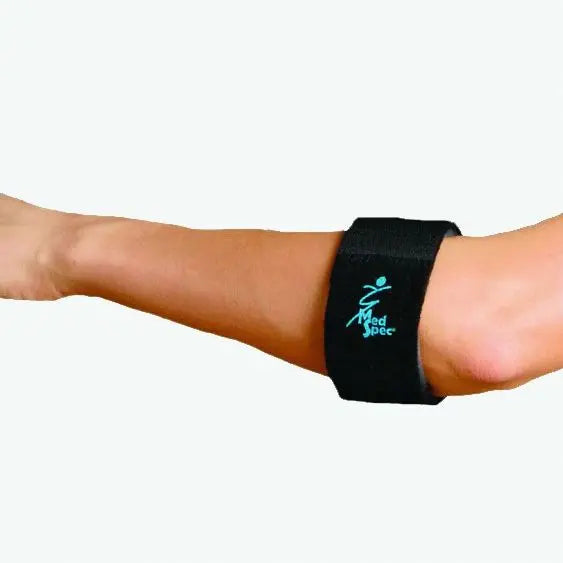 MedSpec Epigel Tennis Elbow Support Brace - Universal Fit for Pain Relief & Tendonitis - Ideal for Tennis, Golf, Weightlifting & Daily Activities