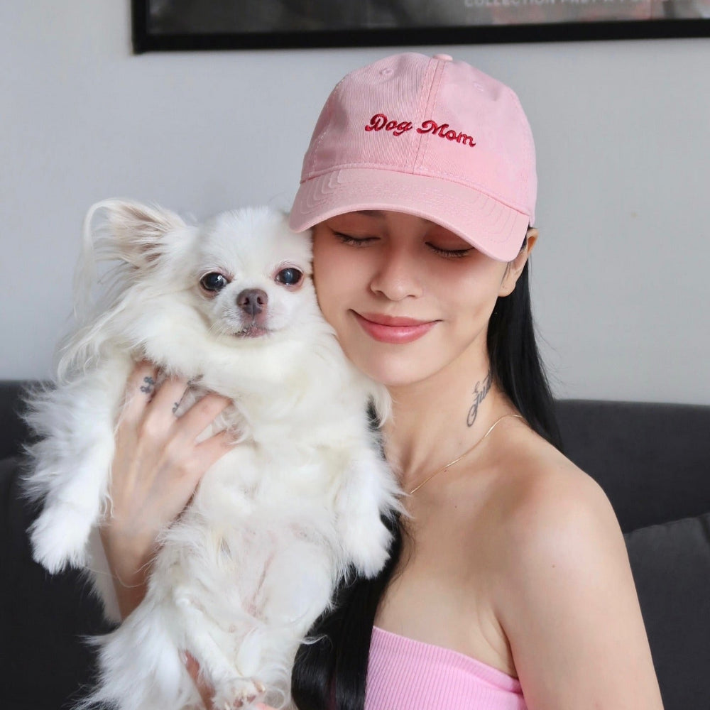 Byop Dog Mom Hat - Cute & Comfortable Baseball Cap for Dog Lovers - Perfect for Walks, Parks & Pet-Friendly Outings