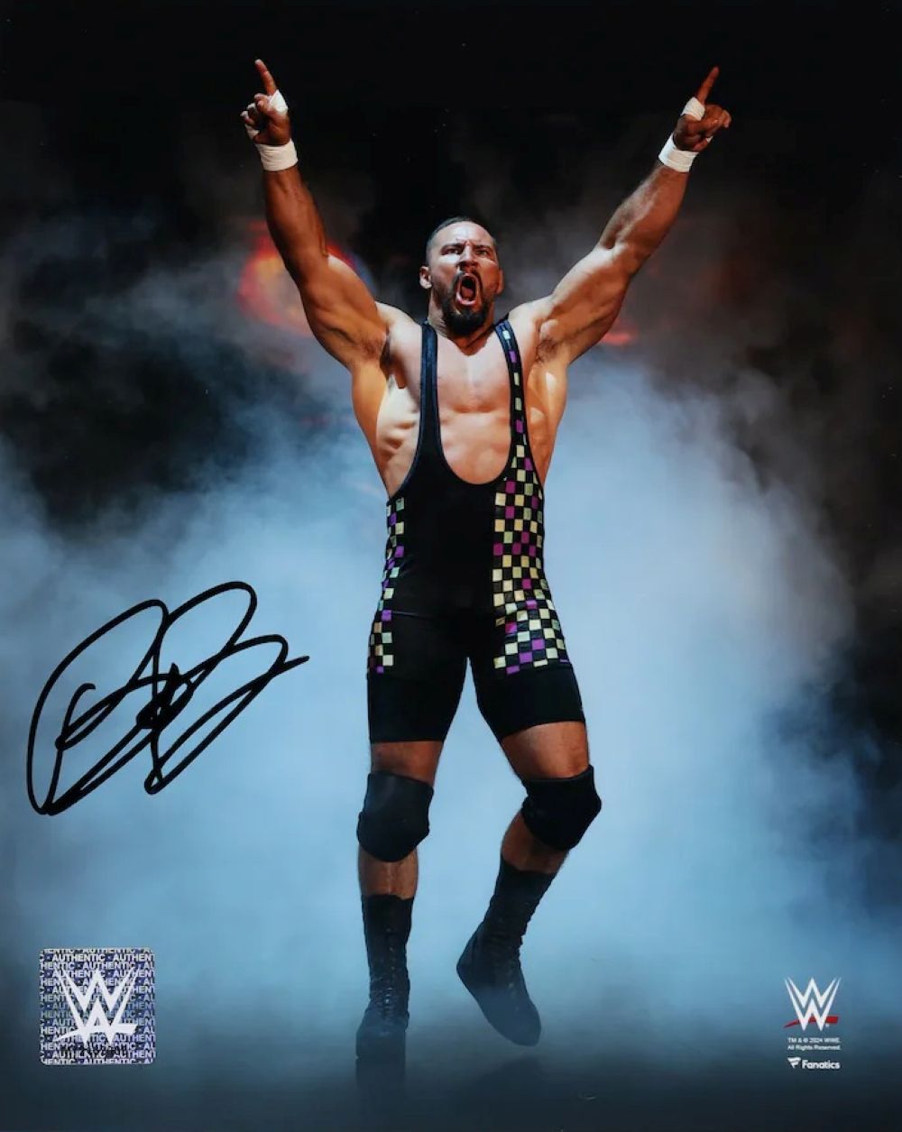 Bron Breakker Autographed 8x10 WWE Photo - Limited Edition Collectible - Perfect for Wrestling Fans, Memorabilia Displays, and Sports Decor