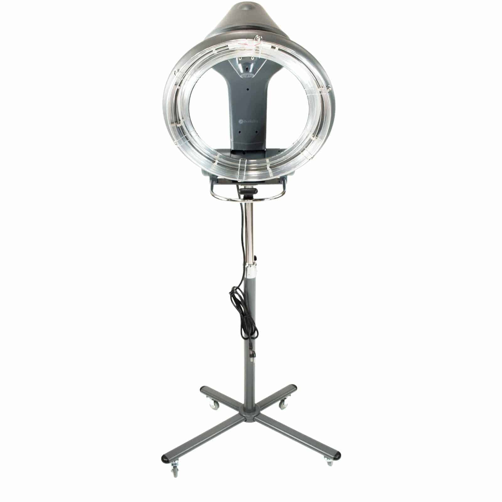 Futura Orbiting Halo Hair Color Processor & Dryer Accelerator with Rolling Base - Professional Salon Hair Treatment Equipment for Faster Processing & Drying