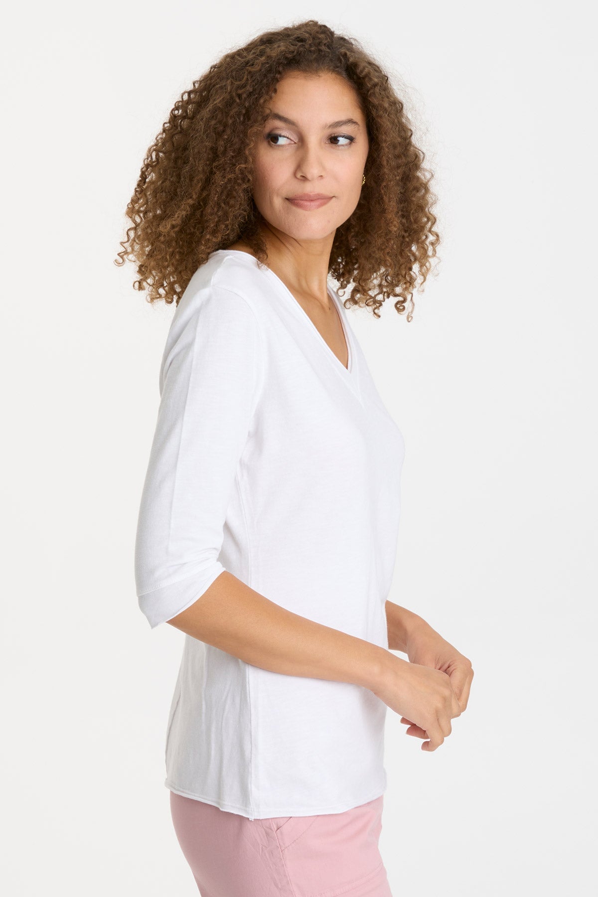 Elegant White Tina Top for Women - Perfect for Casual Wear, Office Outfits & Date Nights | Flattering Fit & Comfortable Style