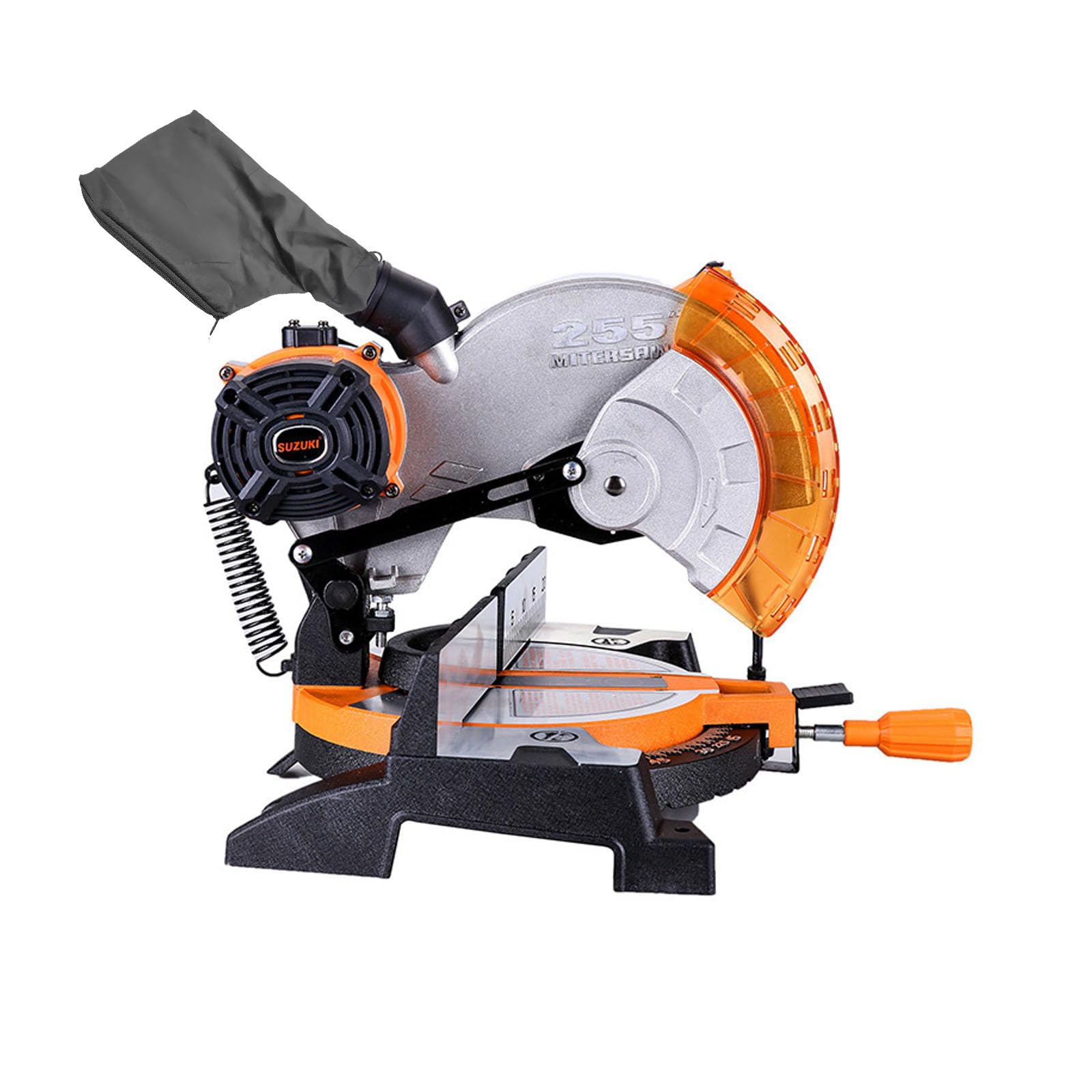 2Pcs Miter Saw Dust Bag - 255 Model Adjustable Outlet Dust Collection Bag for Table Saw, Belt Sander, Edge Planer | Workshop & Woodworking Dust Control Solution