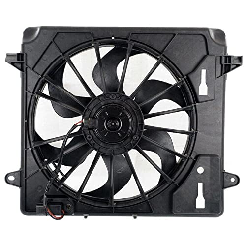 ZZXIA High-Performance Cooling Fan - Compatible with 68039594AA, 683058098832, 68039595AA, CH3115167, 68039593AA, 55056642AC - Perfect for Automotive, HVAC, and Industrial Equipment Cooling Systems