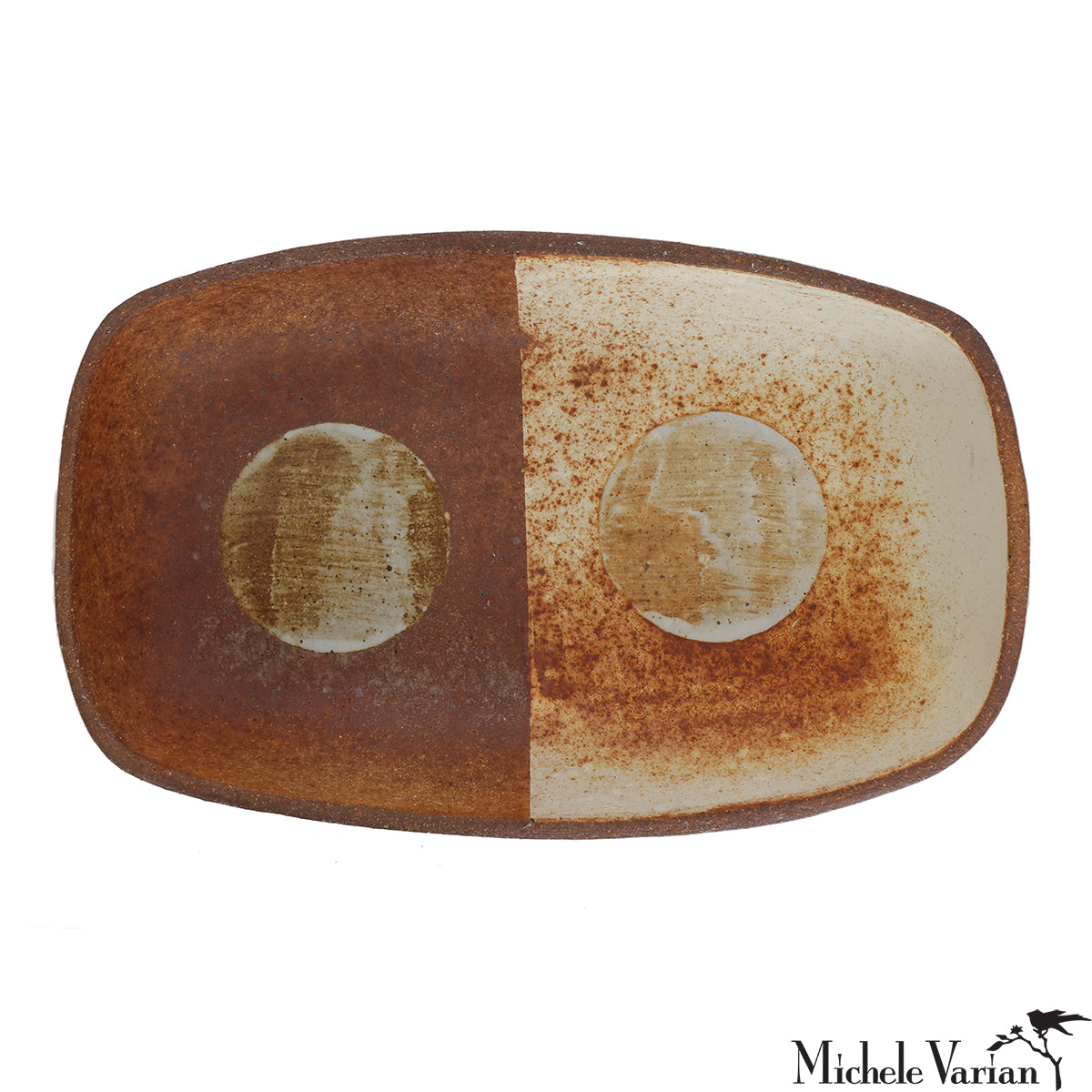 Azteca Moon Tray - Handcrafted Brown Wooden Serving Tray with Unique Moon Design | Perfect for Coffee Table Decor, Breakfast in Bed, or Gift Giving
