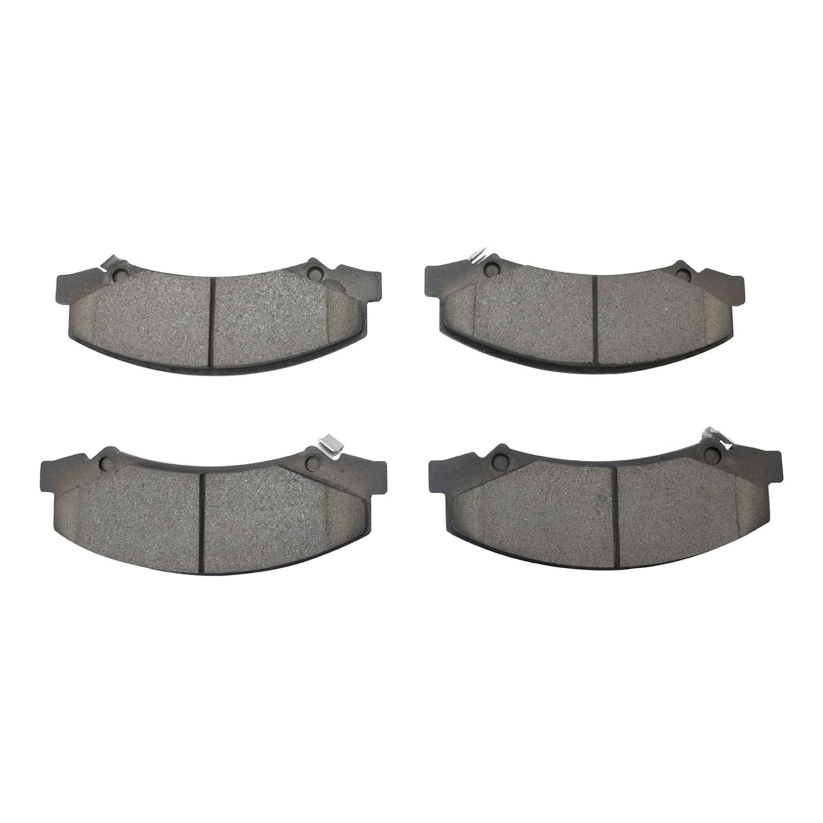 High-Performance Front Ceramic Brake Pad & Coated Rotor Caliper Kit with Brake Fluids - Compatible with Buick Chevy - Perfect for Daily Commuting, Highway Driving & Performance Upgrades
