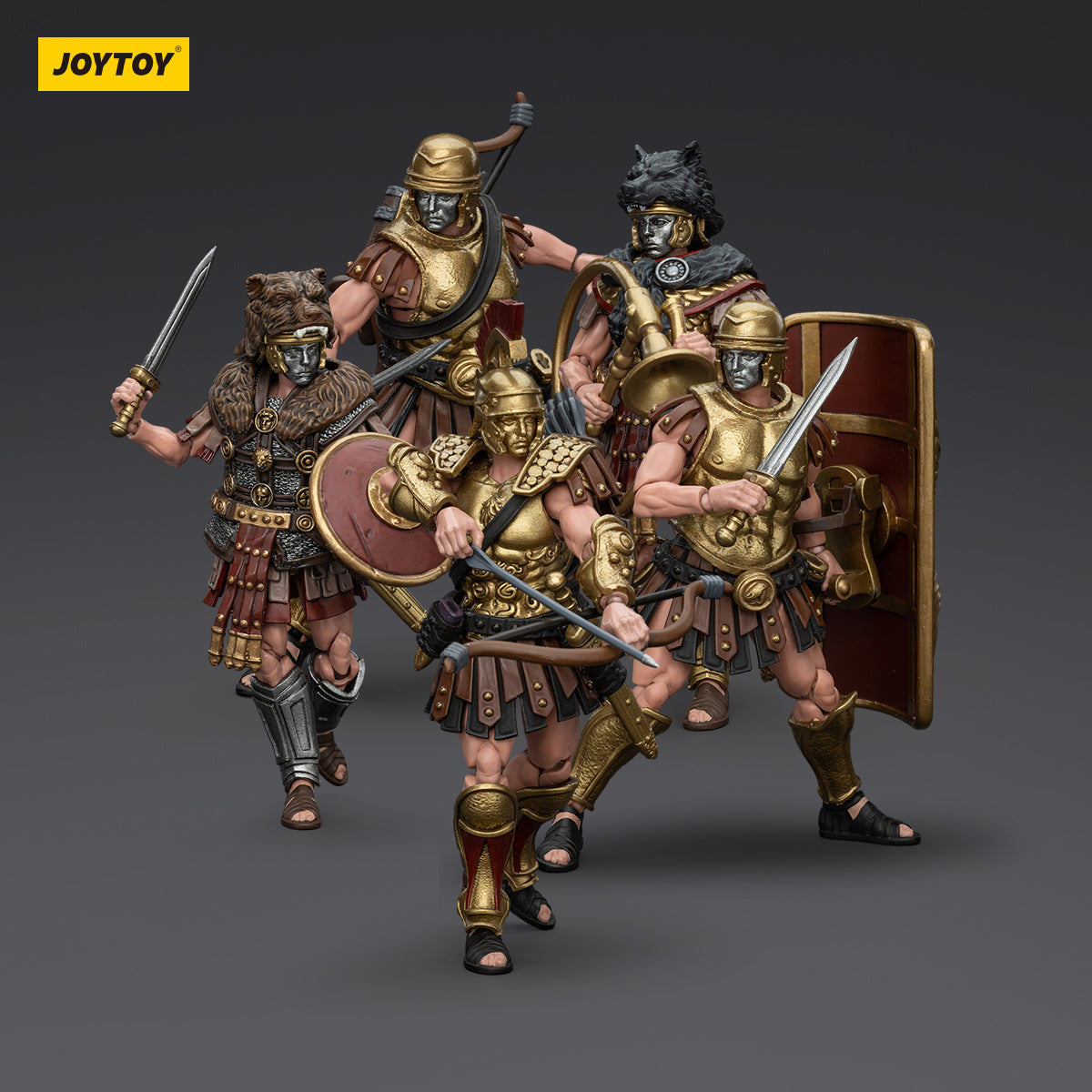 1/18 JOYTOY Action Figure - Strife Roman Republic Legionary Soldier Collectible Toy for Display & Gifts | Perfect for History Enthusiasts, Collectors & Diorama Scenes