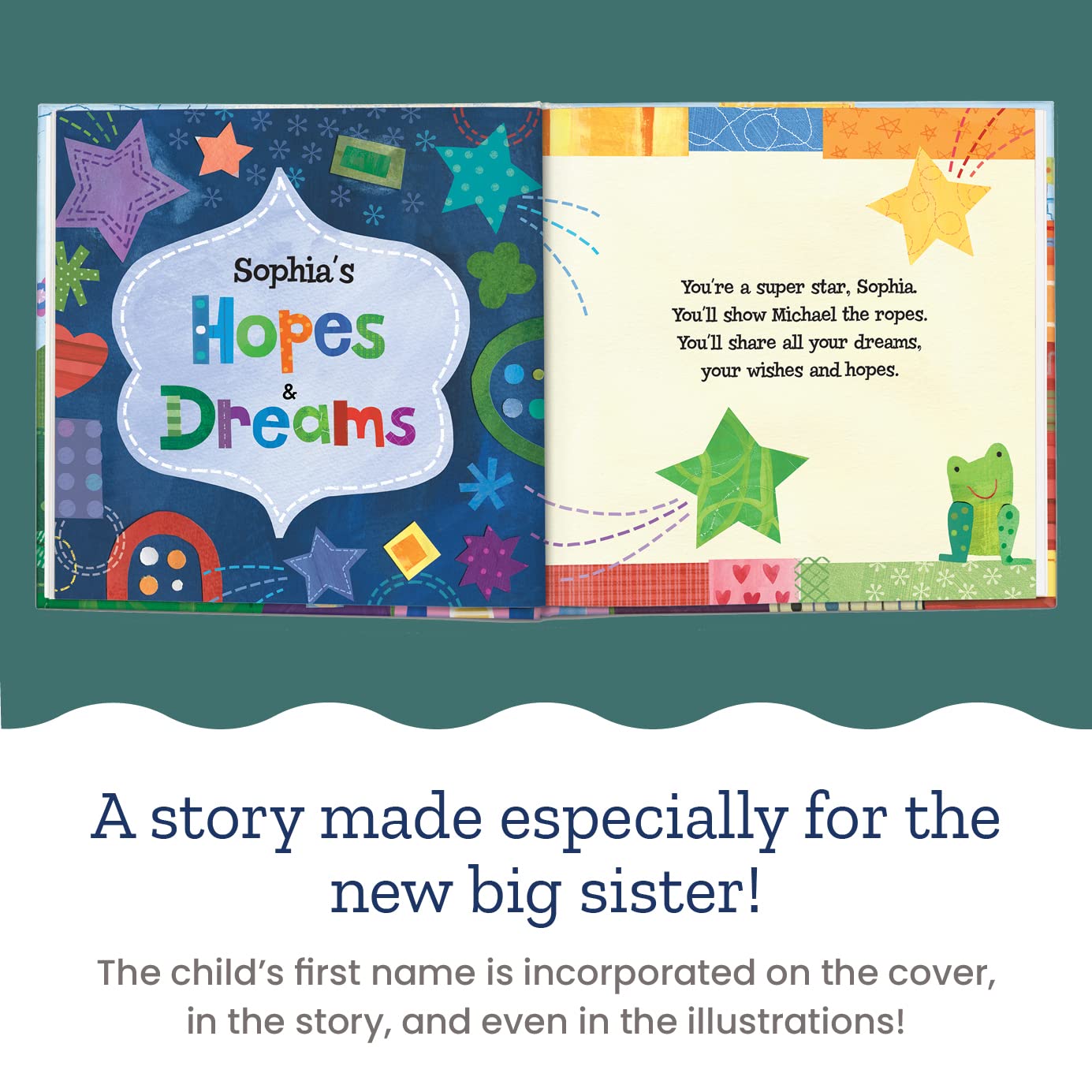 Personalized Children's Book - The Super Incredible Big Sister - I See Me! Softcover - Perfect Gift for Siblings, Birthday & Baby Showers