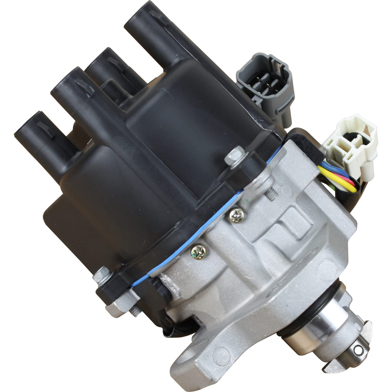 AIP Electronics Heavy Duty Stock Series Complete Electronic Ignition Distributor for 1993-1995 Geo Prizm Toyota Celica Corolla 1.8L 1.6L - OEM Fit D16250-SS (19020-16250) - Perfect for Engine Performance & Restoration Projects