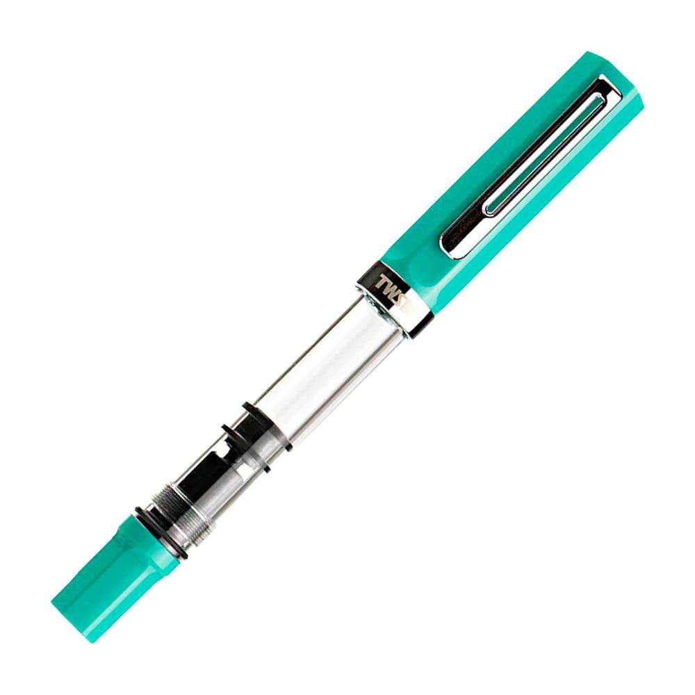 TWSBI Eco Fountain Pen - Persian Green Fine Nib, Smooth Writing Ink Pen for Journaling, Calligraphy & Office Use