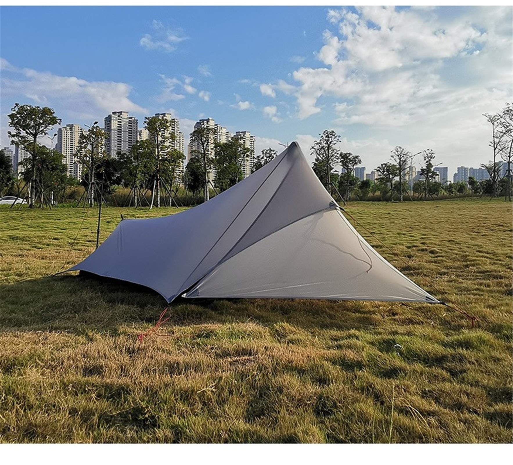 Ultralight Waterproof Pop Up Backpacking Tent - Easy Setup 1-2 Person Portable Sun Shelter for Camping, Hiking, Beach & Outdoor Festivals - Windproof & Privacy Design for Family Adventures