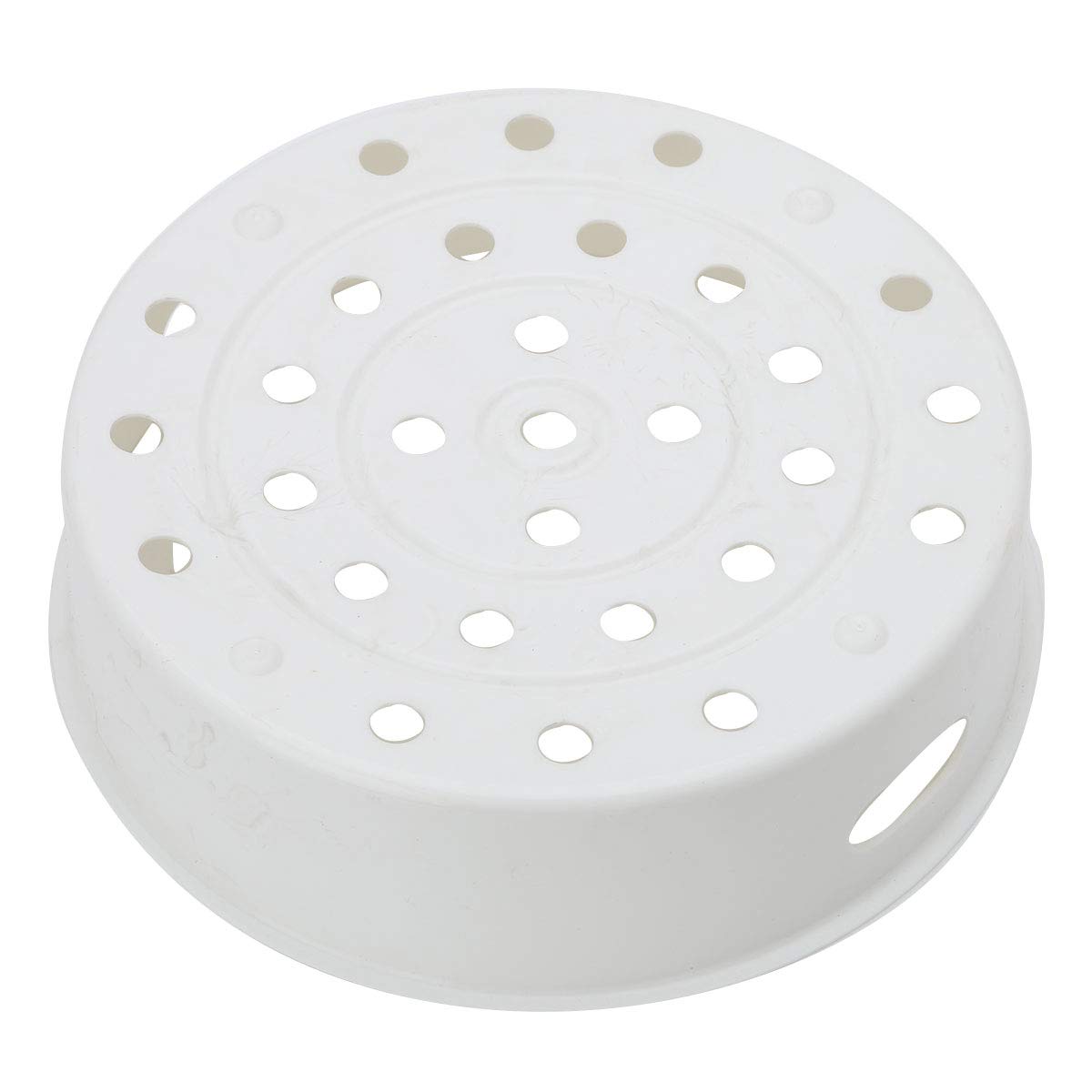 Plastic Steam Basket for Vegetables, Eggs & Baby Food - 3L Steaming Rack Stand Compatible with Steamer & Rice Cooker (Ivory) | Perfect for Healthy Cooking, Meal Prep & Baby Food Preparation