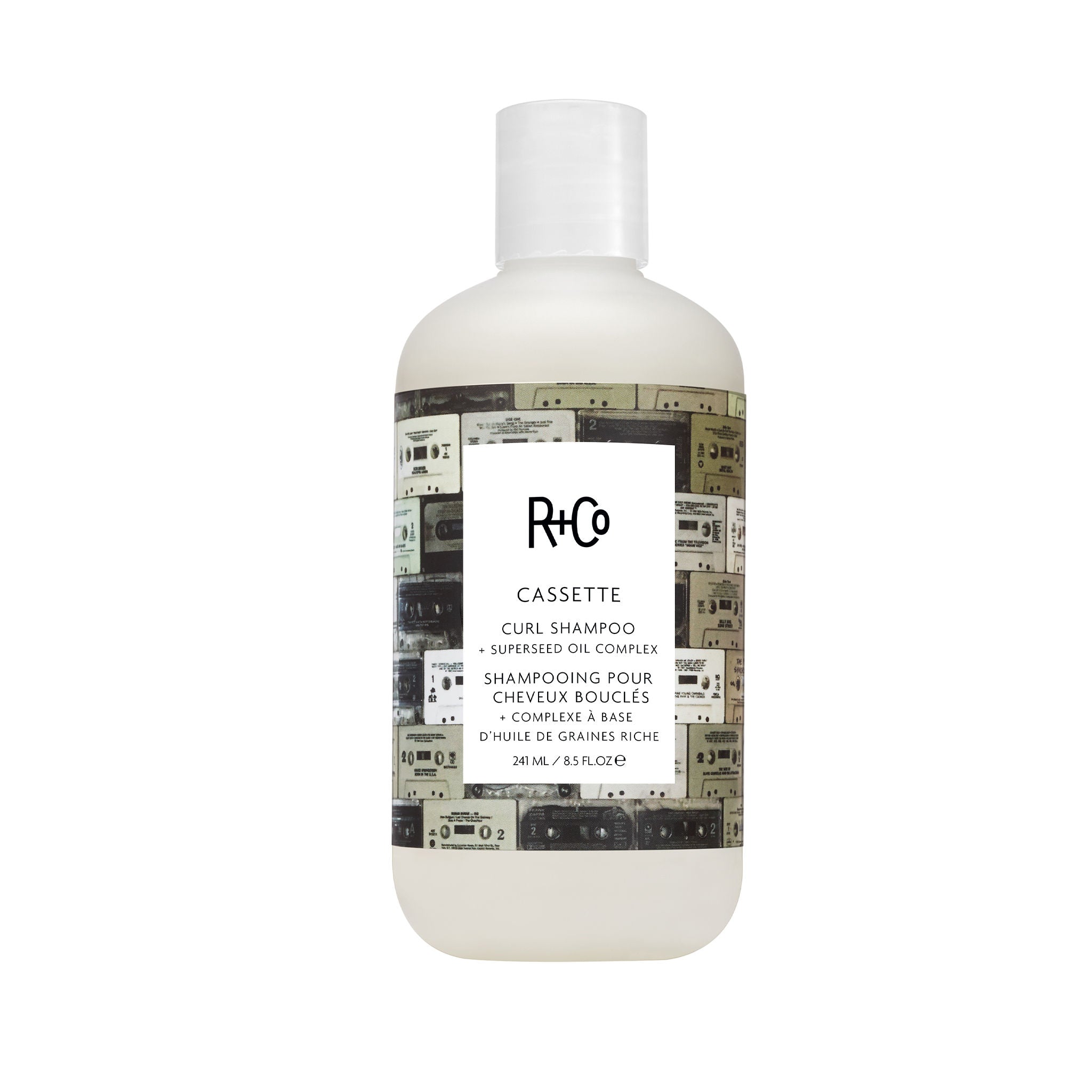 Cassette Curl Shampoo with Superseed Oil Complex - Hydrating & Defining for Curly Hair - Perfect for Daily Wash & Styling Routine