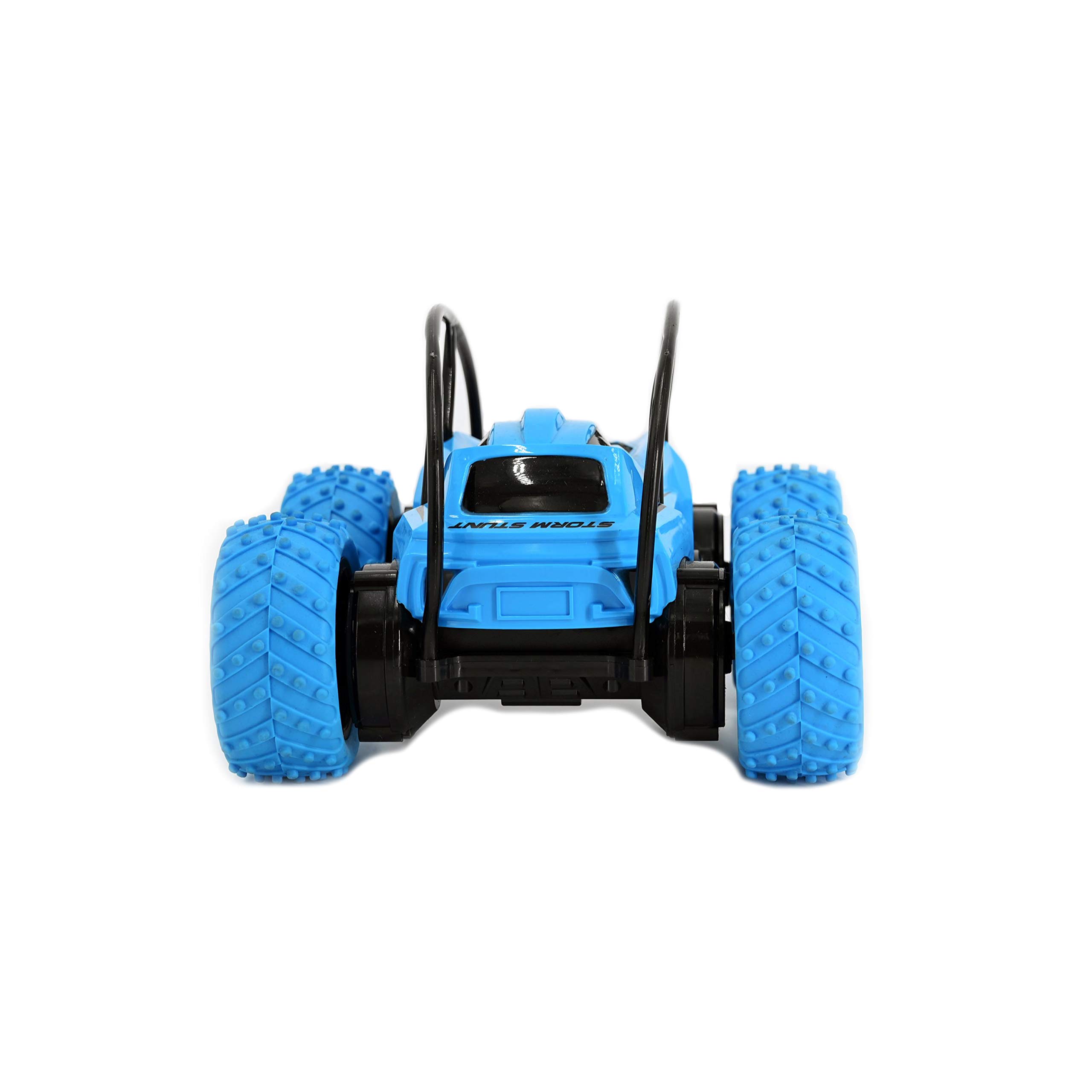 4 Wheel Stunt RC Car - High Speed Remote Control Car for Kids & Adults - Blue - Perfect for Outdoor Play, Backyard Racing & Stunt Shows