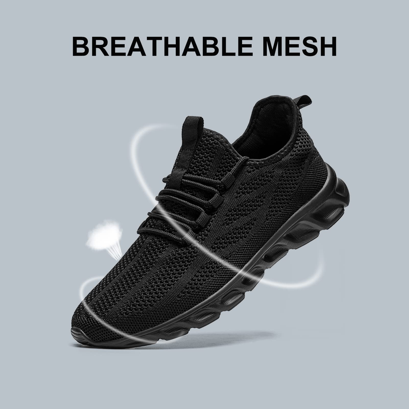 AZSDXS Men's Lightweight Running Shoes - Comfortable Walking & Fashion Sneakers for Casual Wear | Perfect for Jogging, Gym Workouts & Daily Walking