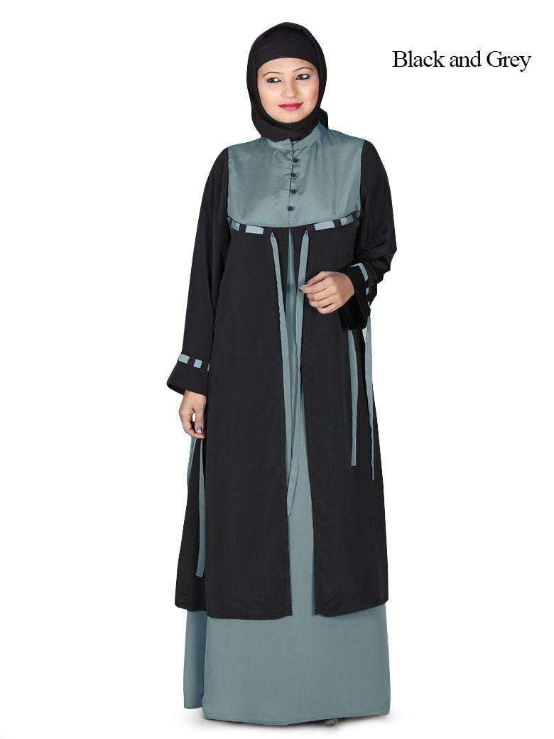 Elegant Amina Abaya - Modest Islamic Dress for Women - Perfect for Prayer, Eid, and Special Occasions