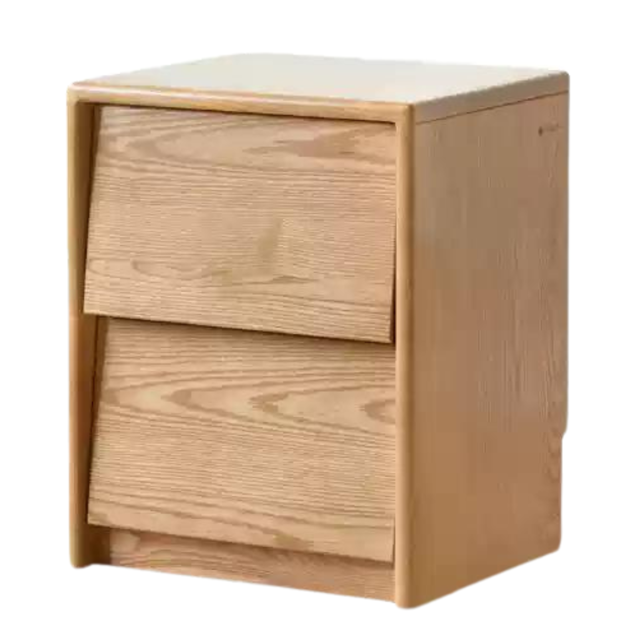 15.7x13.7x19.6 inch / 40x35x50cm / Natural wood color / Ash bedside cabinet
