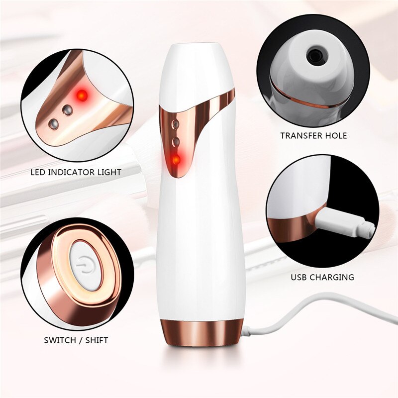 Electric Makeup Brush Cleaner - Fast & Deep Cleaning for Cosmetics Brushes - Perfect for Home & Professional Use