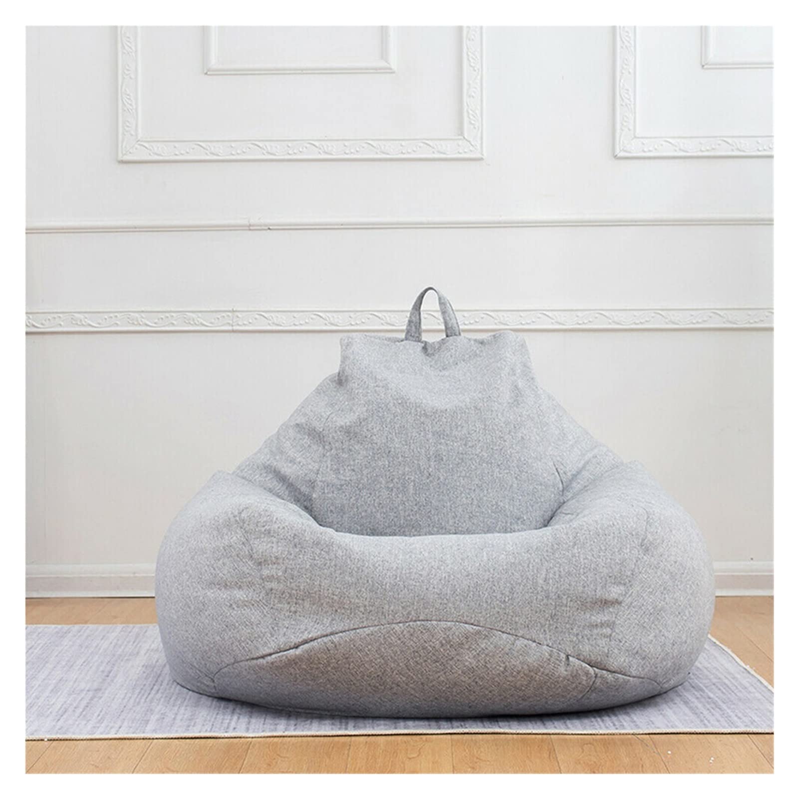 Comfy Bean Bag Chair for Adults - Indoor & Outdoor Floor Recliner, Perfect for Living Room, Bedroom, or Patio Relaxation