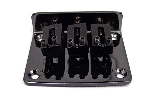 **3 String Black Hardtail Cigar Box Guitar with Adjustable Tailpiece Bridge - Perfect for Blues, Folk & DIY Musicians**