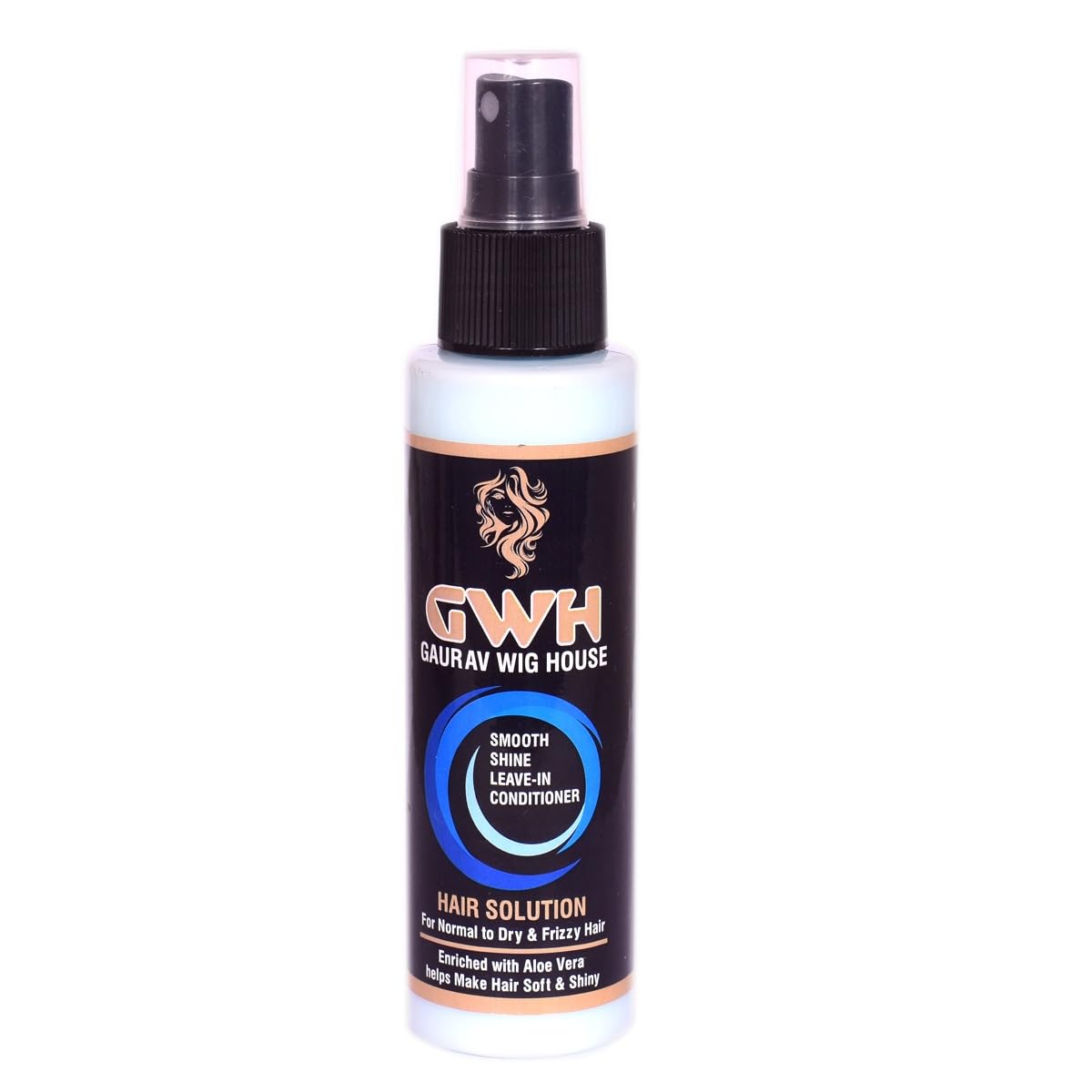 GWH Leave In Conditioner for Human Hair Wigs 100ml - Hair Patch Softener & Detangler | Sulfate-Free, Chemical-Free Formula for Soft, Silky Hair | Perfect for Daily Care, Styling & Wig Maintenance