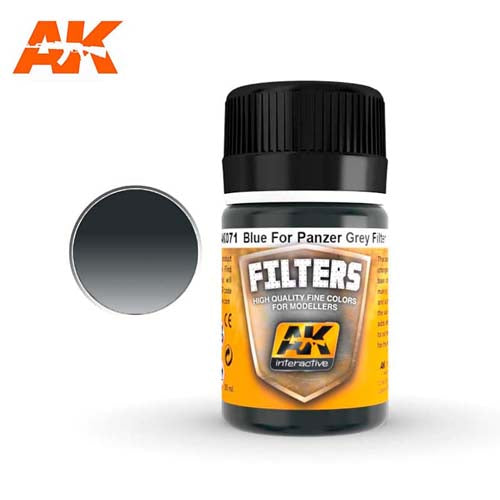 AK Air Filter for Panzer Grey Vehicles - High-Performance Replacement Part for Military & Off-Road Vehicles - Perfect for Dusty Terrains & Extreme Conditions