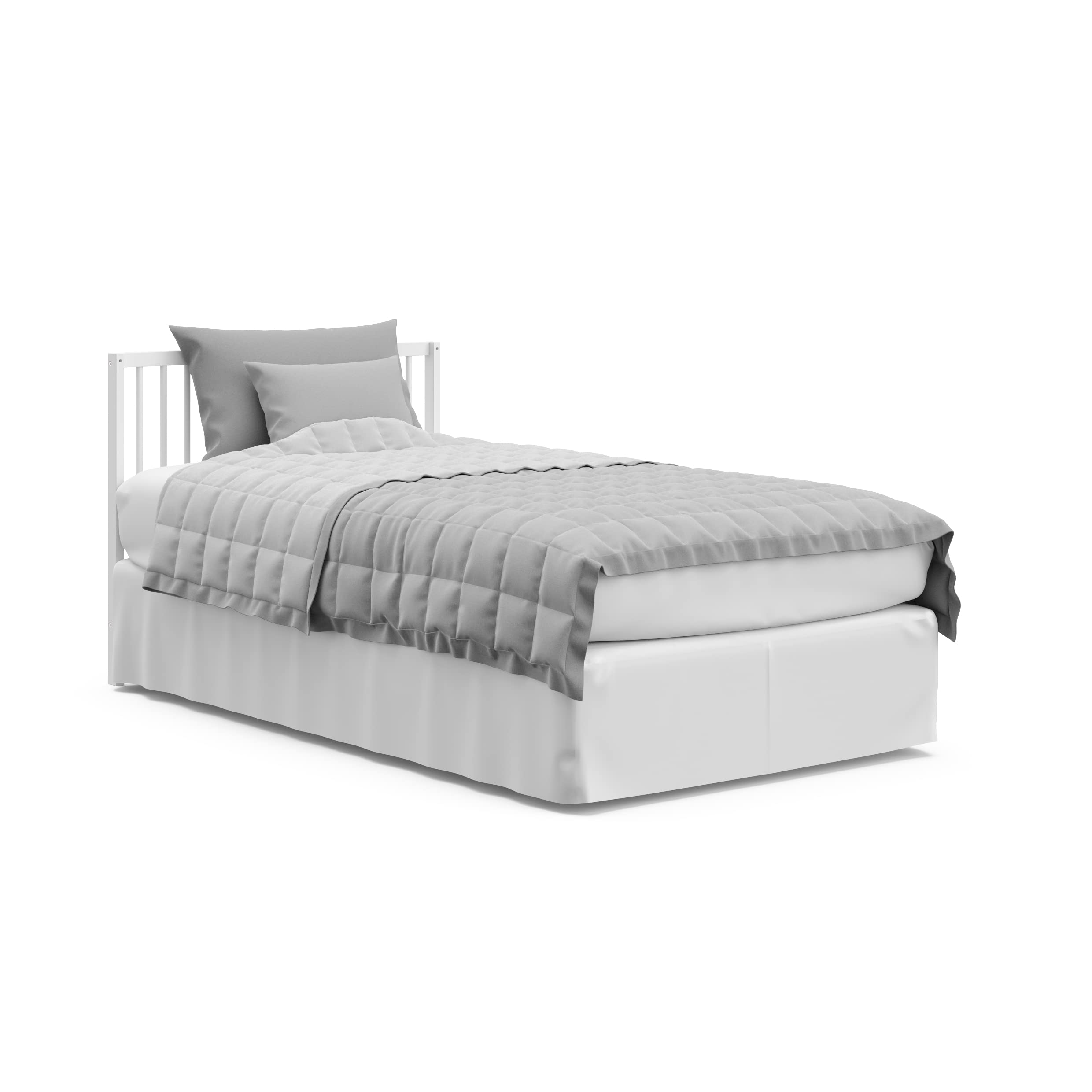 Graco Teddi 4-in-1 Convertible Mini Crib with Waterproof Mattress - GREENGUARD Gold Certified, 2.75