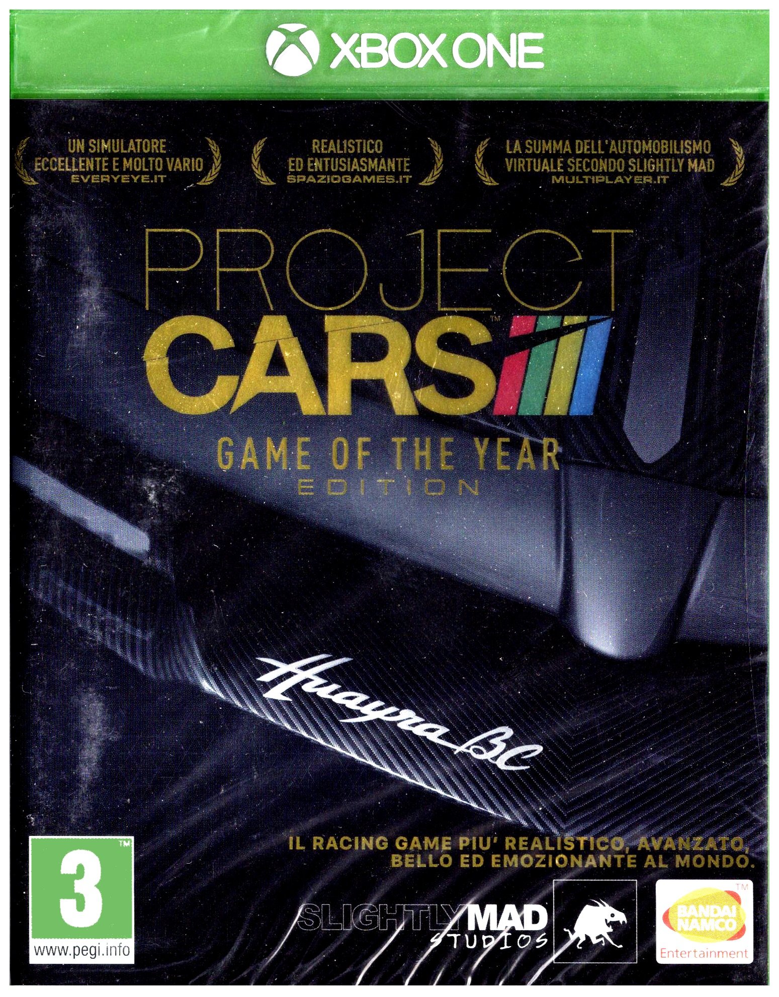 Project Cars - Game of the Year Edition - Xbox One Racing Game - Realistic Simulation for Motorsport Enthusiasts & Living Room Gaming