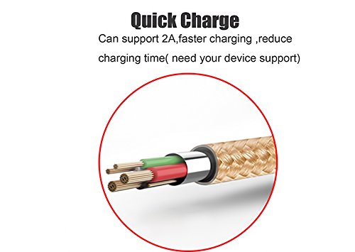3-Pack 5ft Micro USB Cables - Compatible with Kindle Fire HD, Paperwhite, Touch, Keyboard & DX - Fast Charging & Data Sync - Perfect for Home, Office & Travel Accessories