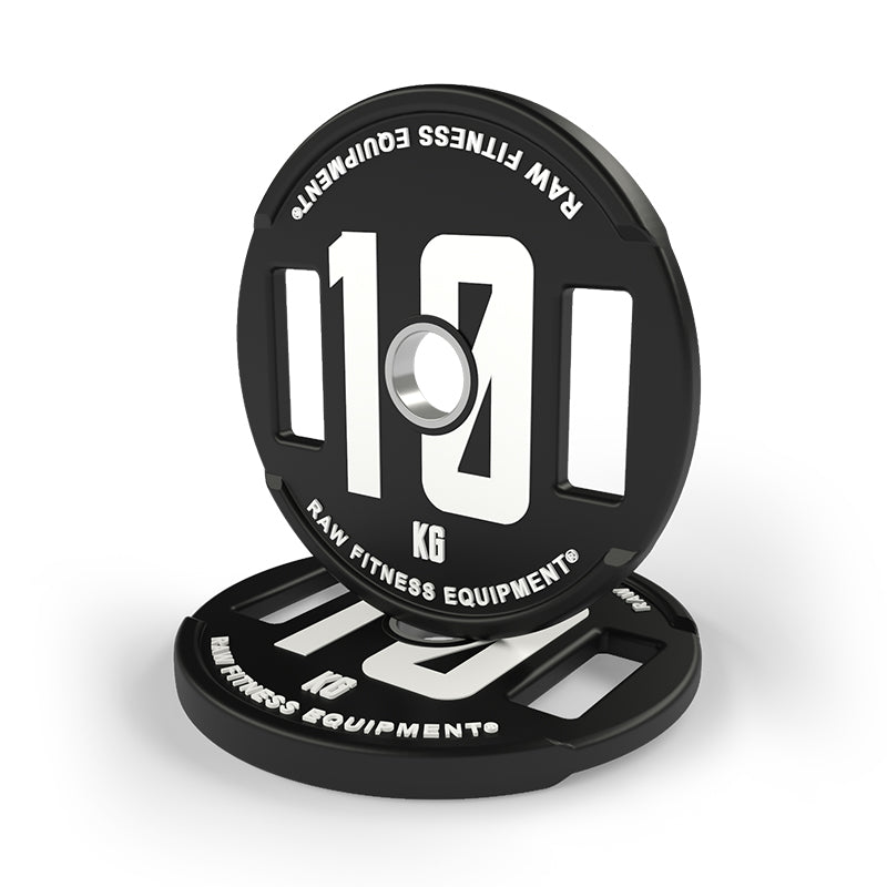 10KG Pair CPU Weight Plates - Heavy Duty Gym Equipment for Strength Training & Home Workouts