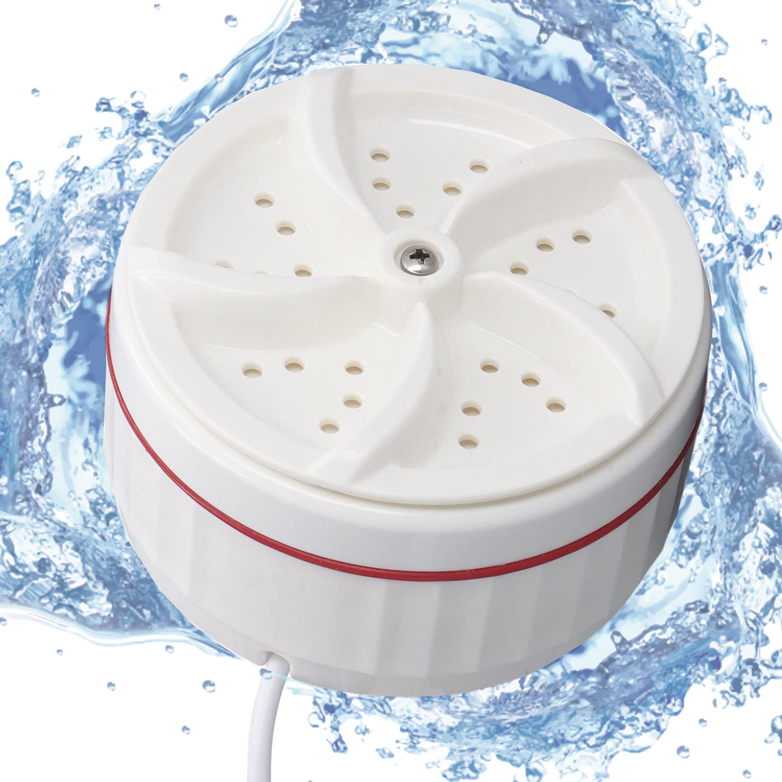 Portable Mini Washing Machine for RV, Travel & Camping - Compact Foldable Washer with 30-Minute Quick Wash Cycle | Perfect for Small Spaces, Apartments, Dorms, Hiking & Outdoor Adventures