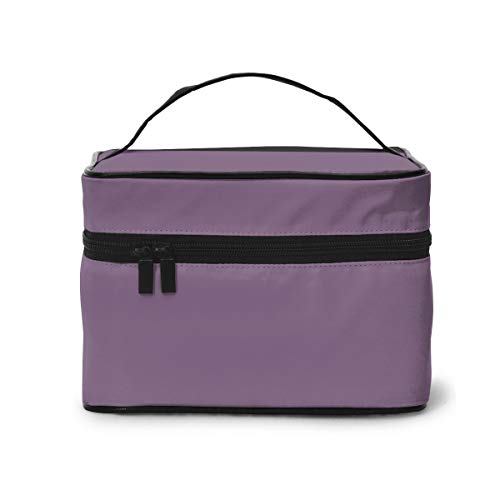 TJNMU Purple Travel Toiletry Bag for Women - Waterproof Makeup Organizer with Hanging Hook, Perfect for Cosmetics, Grooming Kit & Toiletries - Ideal for Vacation, Business Trips & Gym Use (Style-389)