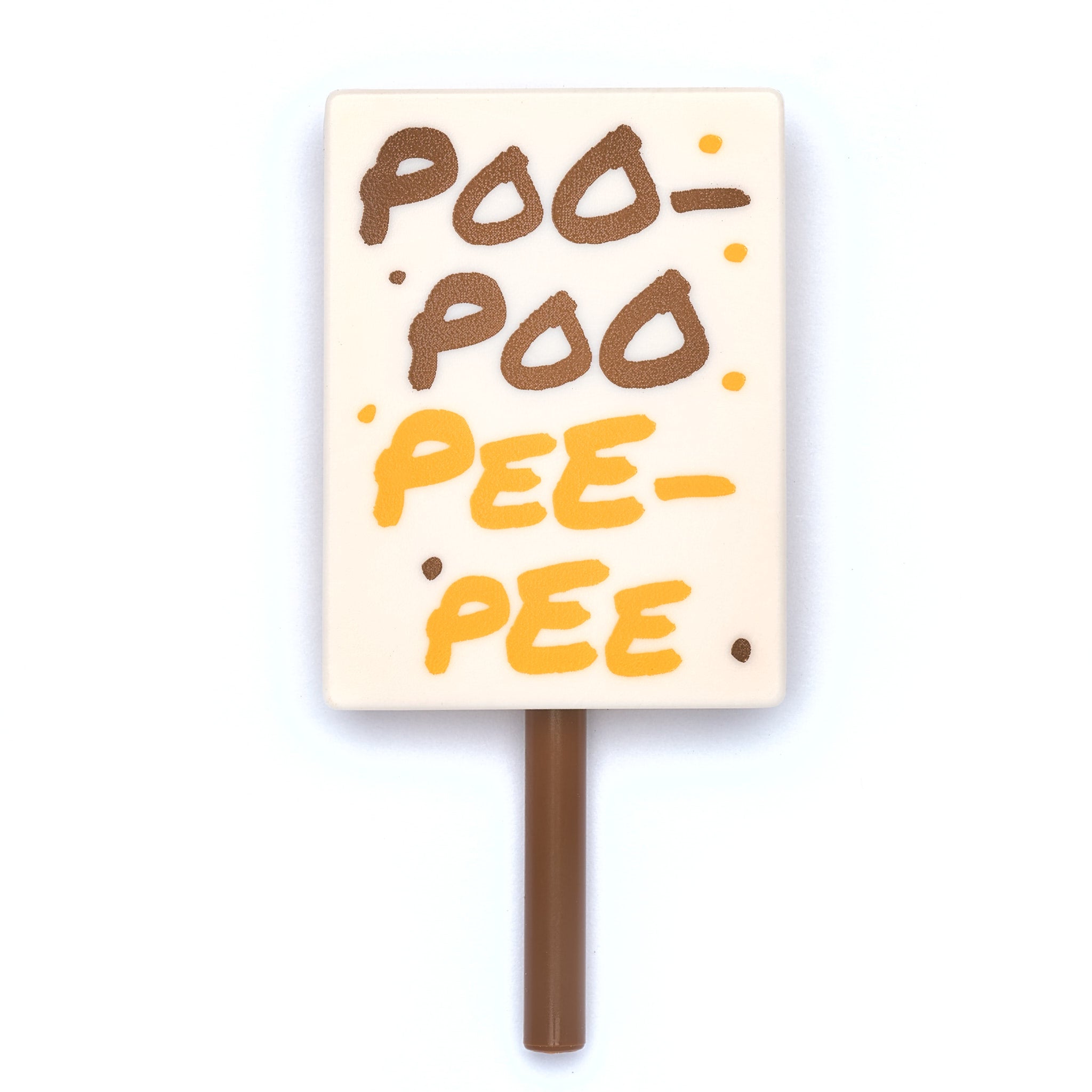 Custom Protest Sign - Poo Poo Pee Pee Funny Political Message Board for Rallies & Demonstrations - Perfect for Activism, Protests, and Social Justice Events