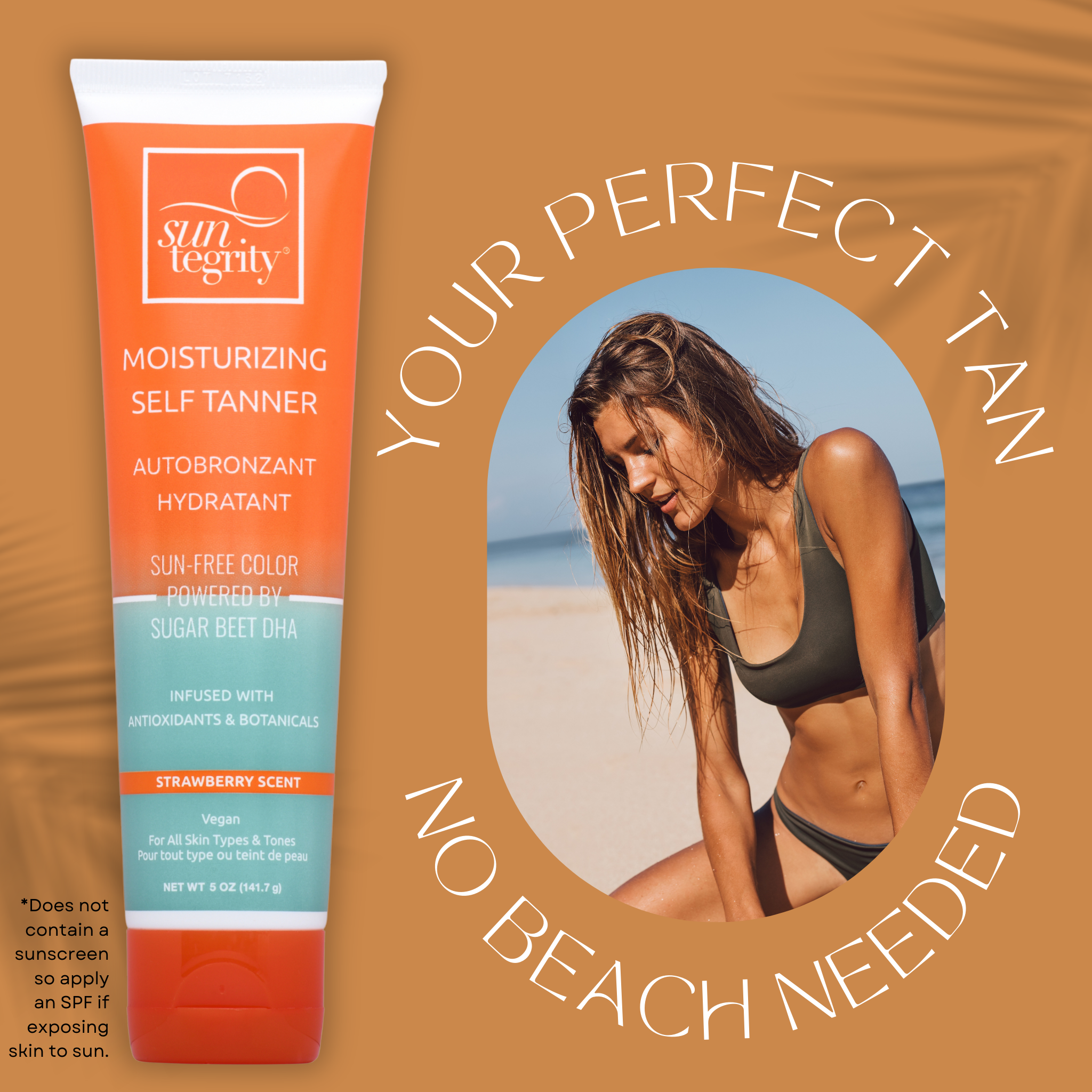 Best Self Tanner for Moisturizing & Hydrating Skin - Natural Sunless Tanning Lotion for Face & Body - Perfect for Summer, Vacations & Healthy Glow