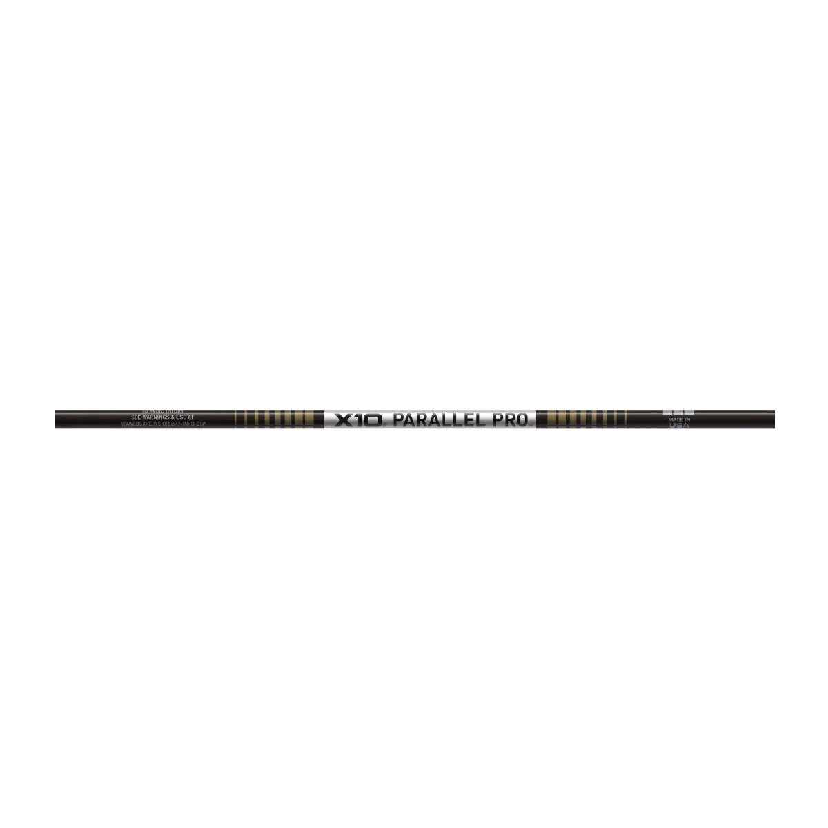 Easton X10 Parallel Pro Arrow Shafts - 12 Pack | High-Performance Carbon Arrows for Target Shooting & Competition | Perfect for Archery Practice, Hunting, and Outdoor Sports