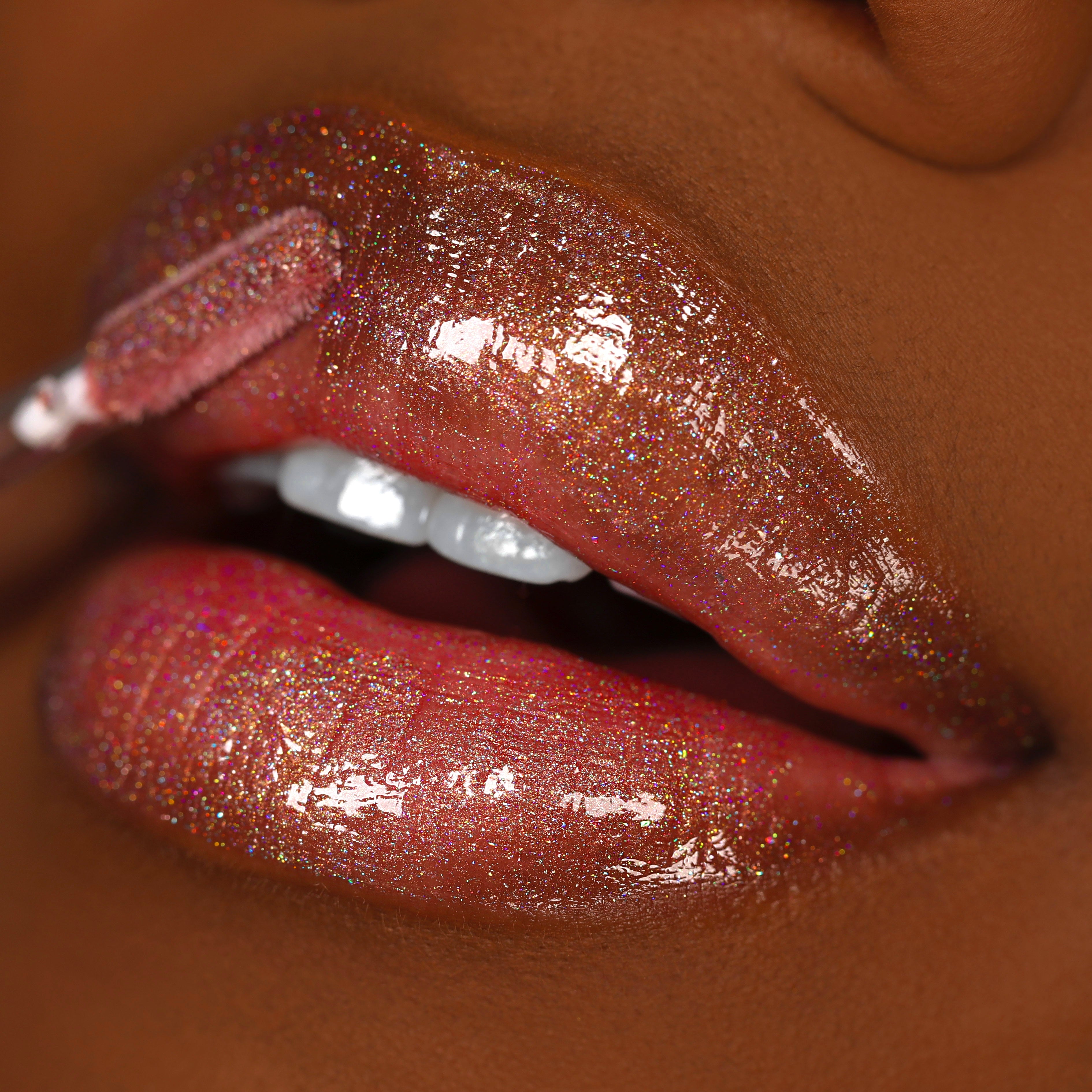 Holographic Gloss PR Box - Shimmering Cosmetic Packaging for Makeup & Beauty Products | Perfect for Lip Gloss, Nail Polish & Gift Sets