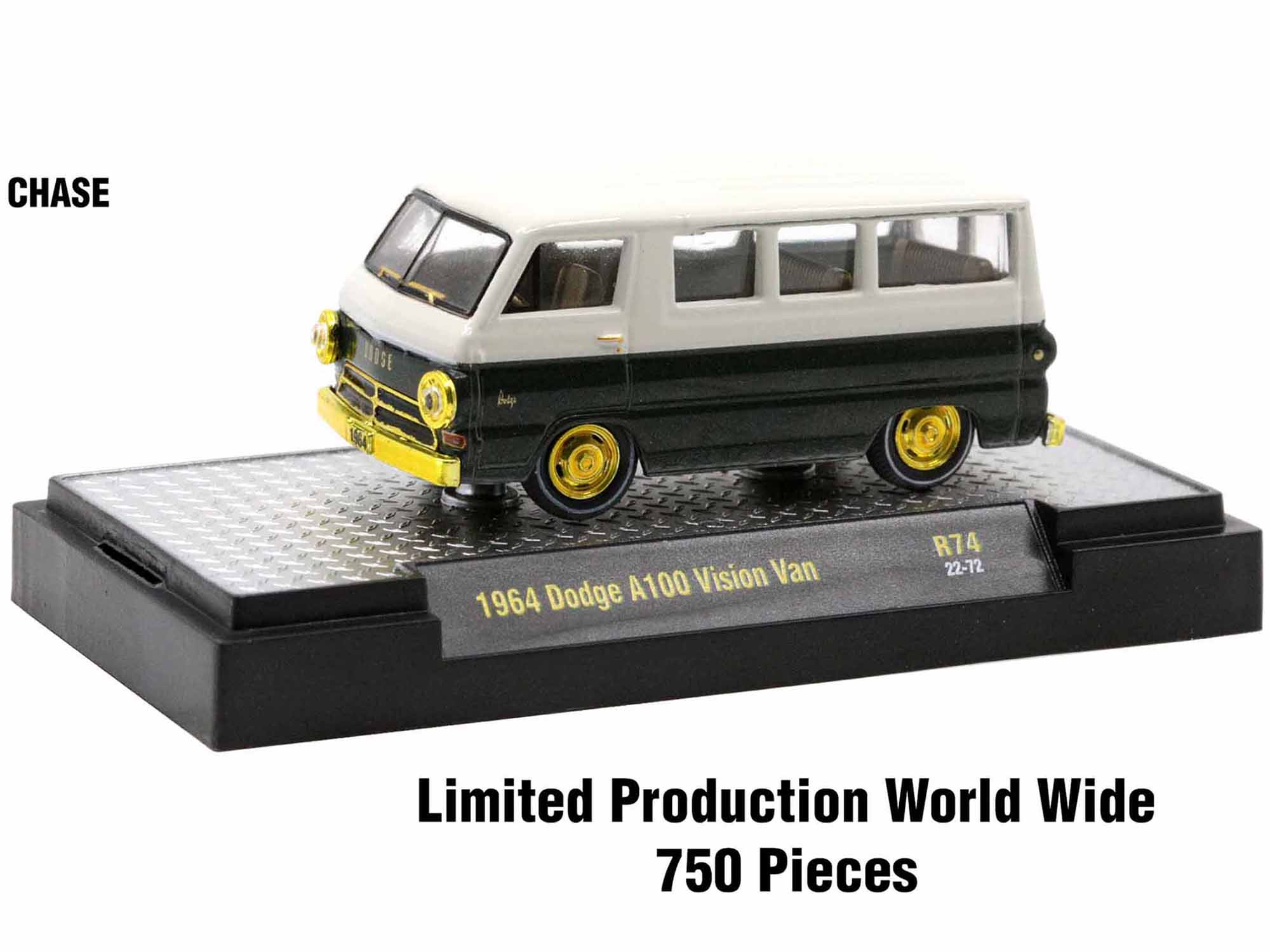 M2 Machines 1/64 Scale Diecast Model Cars - Auto Thentics 6-Piece Limited Edition Set (Only 8250 Made Worldwide) - Collectible Display Case Cars for Car Enthusiasts & Model Collectors - Perfect for Home Decor, Office Display, and Gift Giving