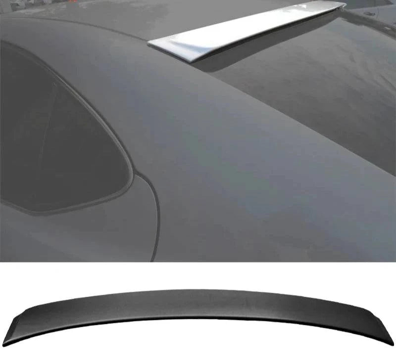 ABS Roof Spoiler for 2006-2013 Lexus IS 4D Sedan - OE Style Unpainted Matte Black Rear Wing - Perfect for Car Styling & Aerodynamic Enhancement