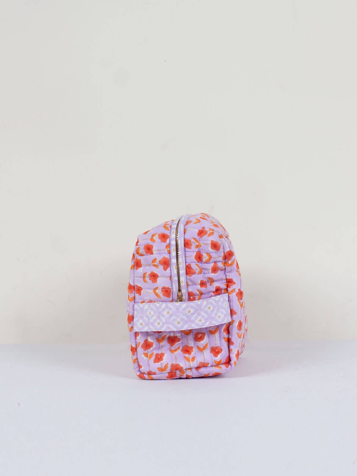 Lilac Garland Washbag - Waterproof Travel Cosmetic Bag for Women & Men | Perfect for Gym, Beach, and Daily Use