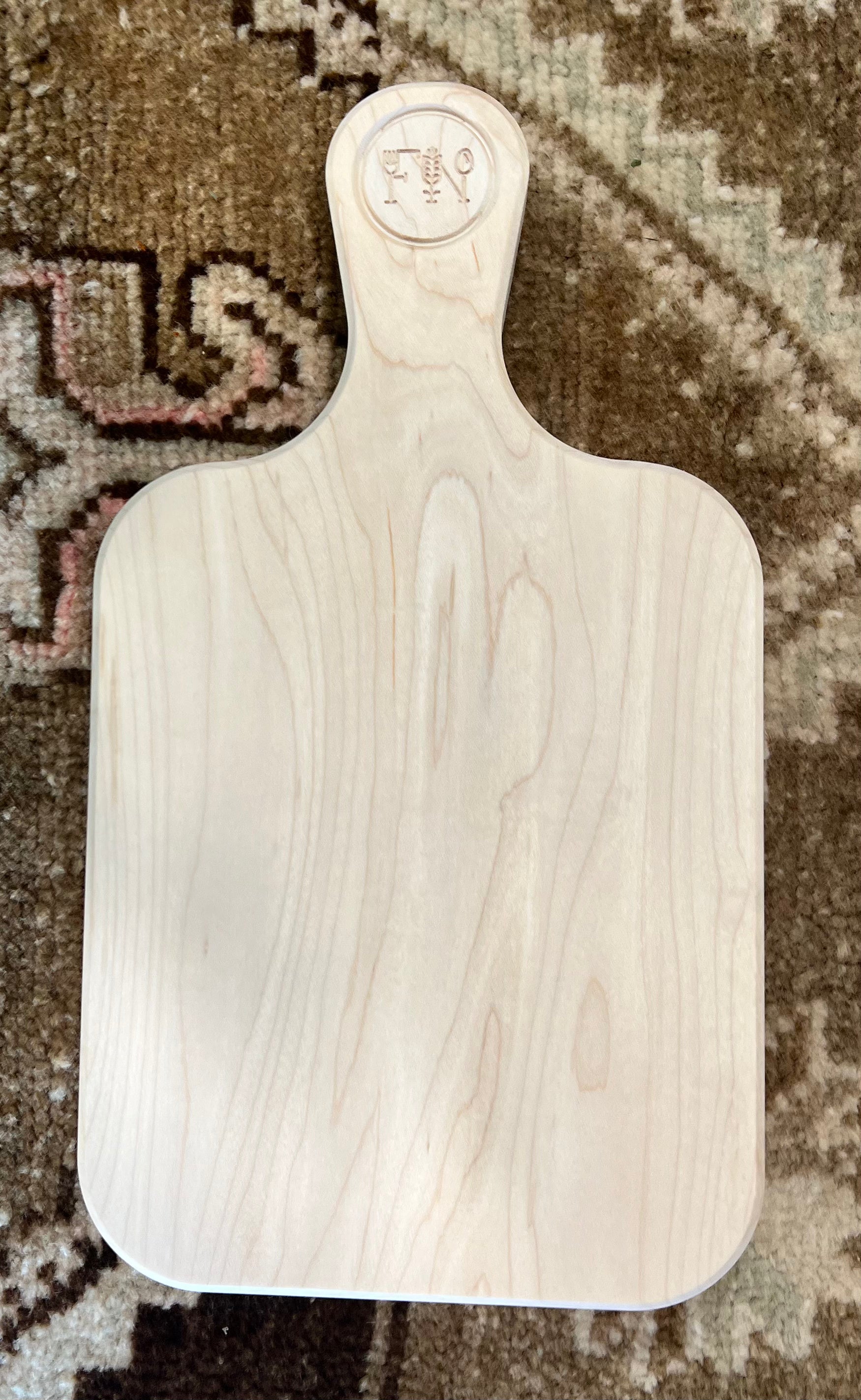 FN Mini Maple Cutting Board - Personalized Engraved Wooden Chopping Board for Kitchen, Wedding & Housewarming Gifts - Perfect for Cheese, Charcuterie & Serving Appetizers
