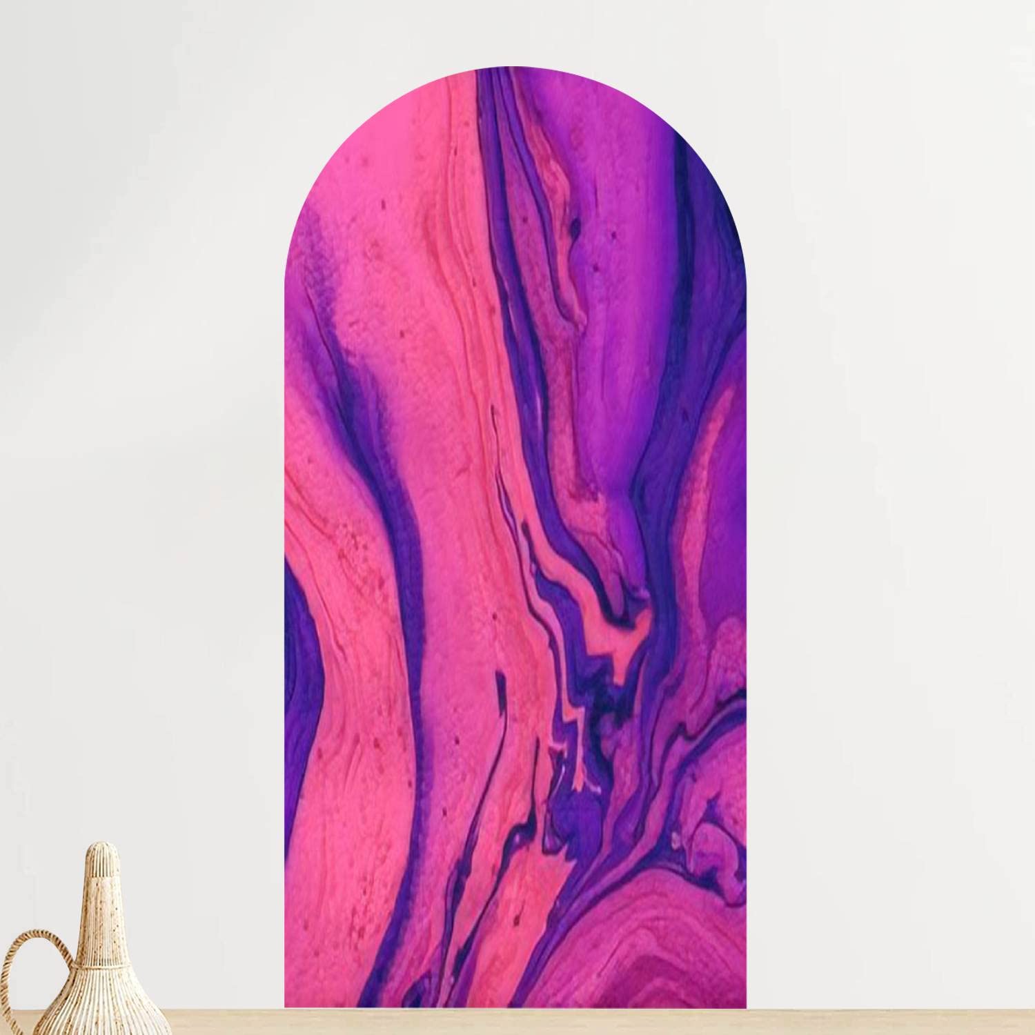 Abstract Marble Effect Peel and Stick Wallpaper - Self-Adhesive Removable Wall Decal Sticker for Living Room, Bedroom, Nursery - Easy Home Decor Upgrade for Modern Interiors
