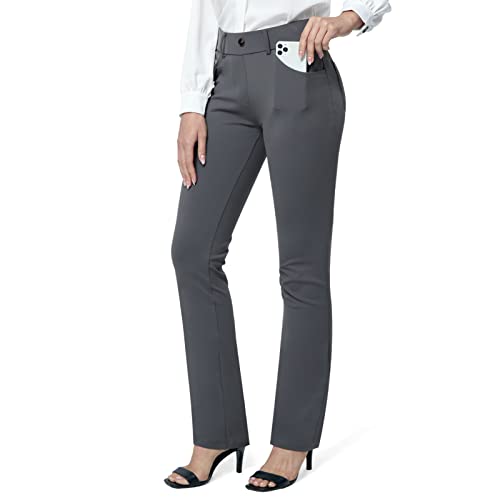 A Dark Gery Straight Leg