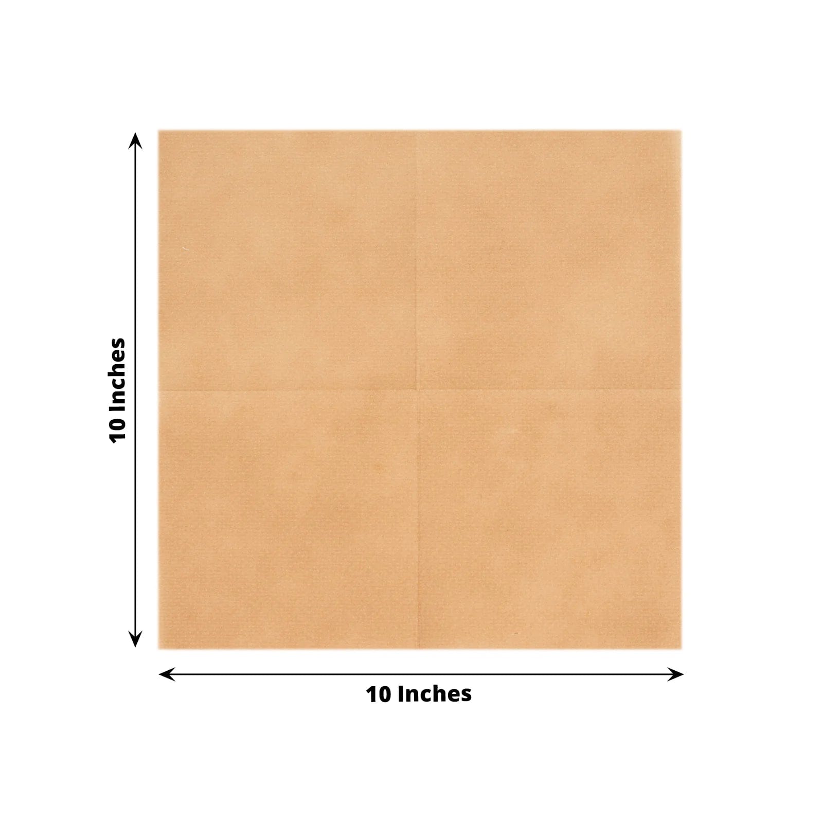Premium 20-Pack 10x10 Inch White Airlaid Paper Cocktail Napkins - Soft, Absorbent & Disposable for Parties, Weddings & Events