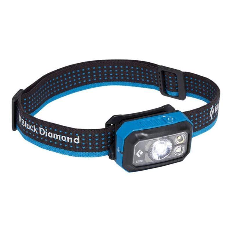Black Diamond Storm 375 Headlamp - 375 Lumen Rechargeable LED Headlight for Camping, Hiking & Outdoor Adventures - Waterproof & Lightweight Head Torch for Running, Climbing & Night Activities