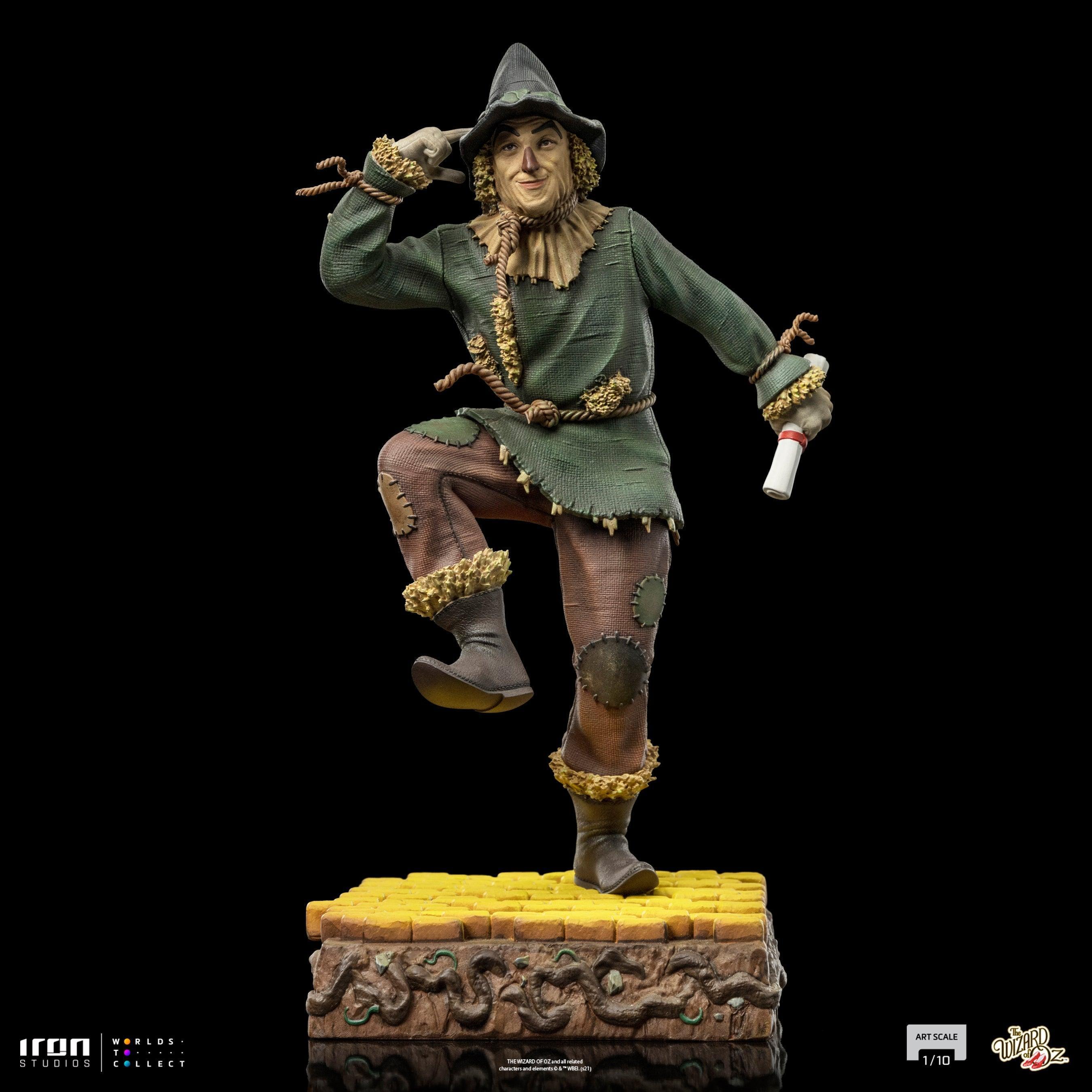 Iron Studios Wizard of Oz Scarecrow BDS Art Scale 1/10 Statue - Collectible Movie Figure for Home Decor & Fan Display