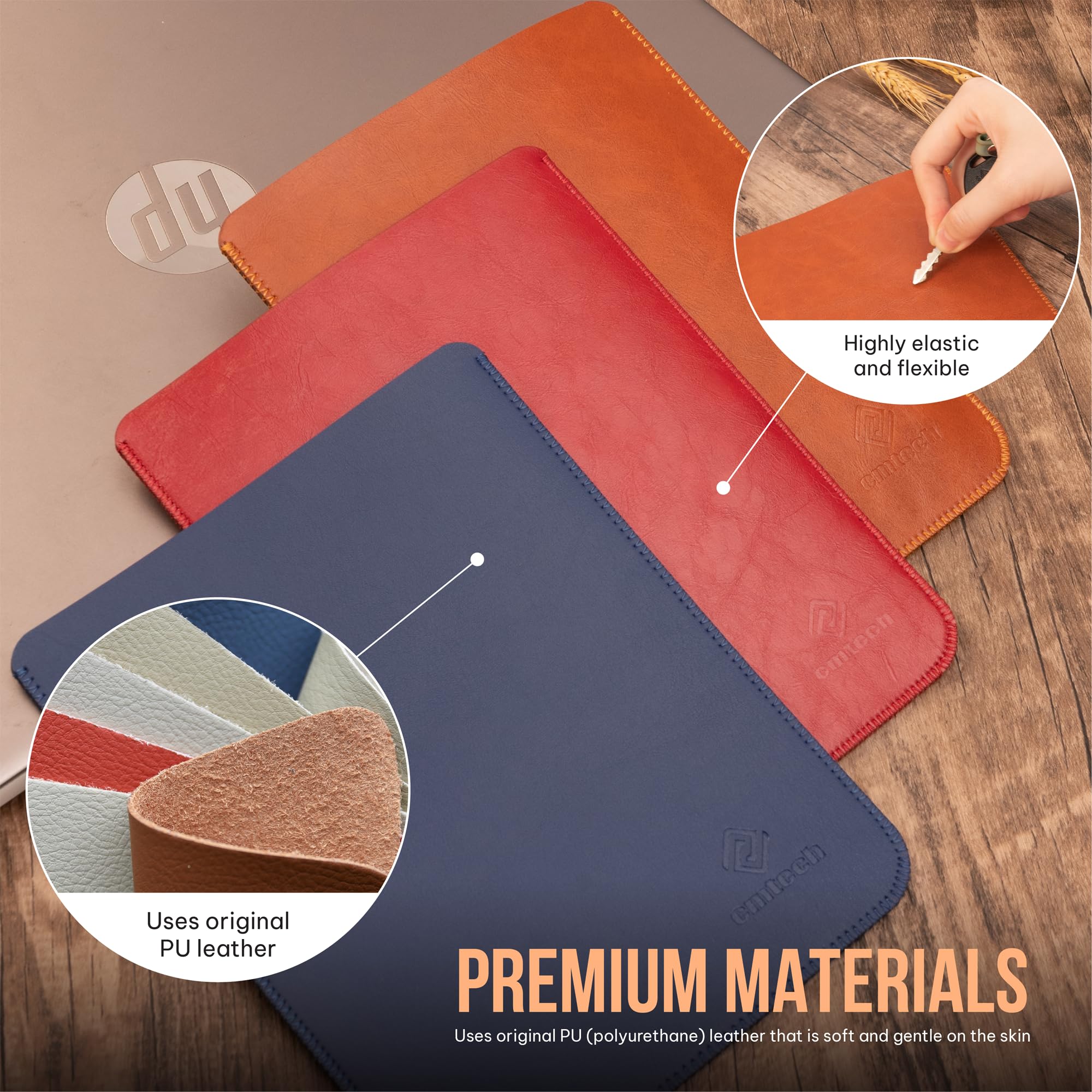 Premium PU Leather Kindle Cover - Ultra Thin Lightweight Protective Case for Kindle Paperwhite & Oasis (6th-12th Gen) & Kobo - Perfect for Reading, Travel & Daily Commute (Light Brown)